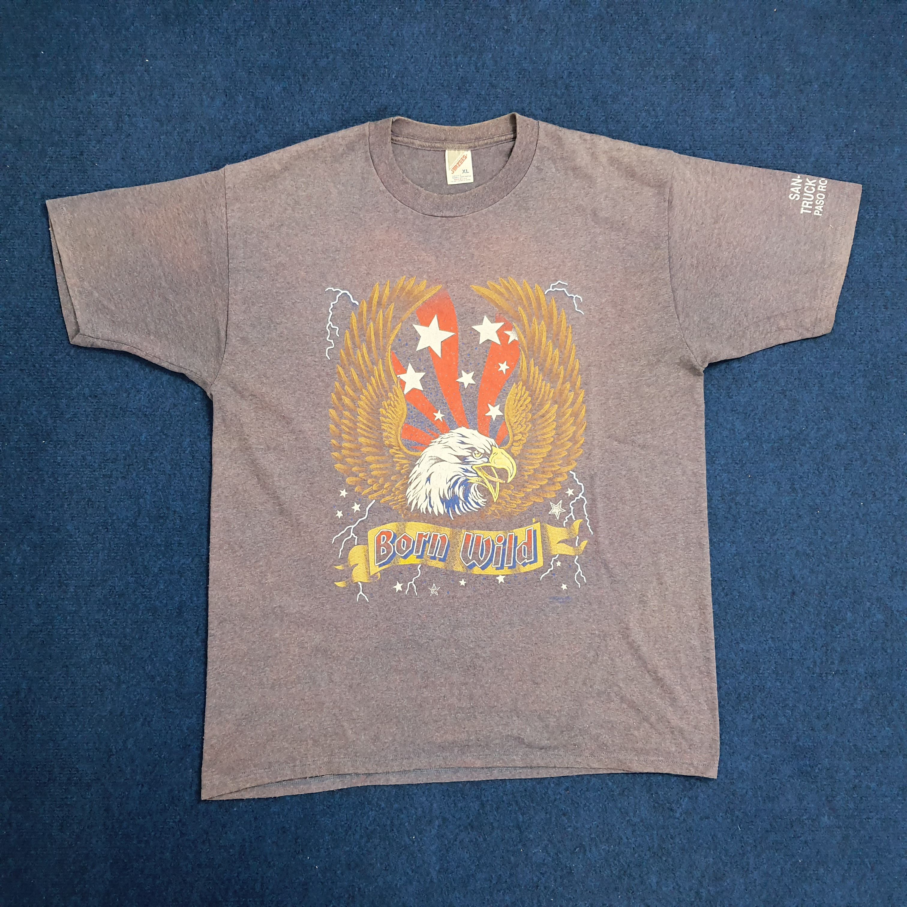 Born Wild Eagle Tshirt
