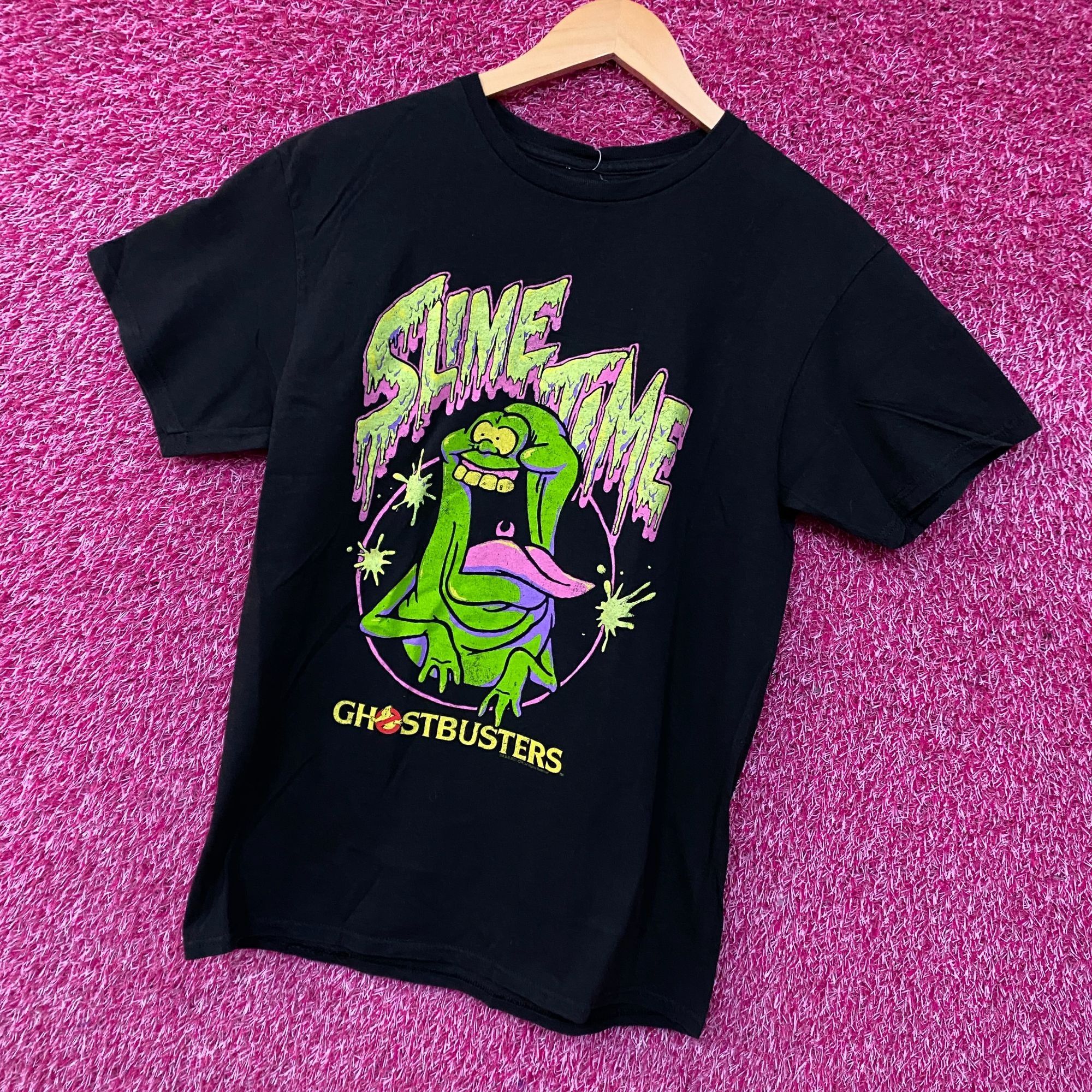 Junk Food Junk Food Clothing Ghostbusters Slime Time Ghost Cartoon Gra Size US M / EU 48-50 / 2 - 3 Thumbnail