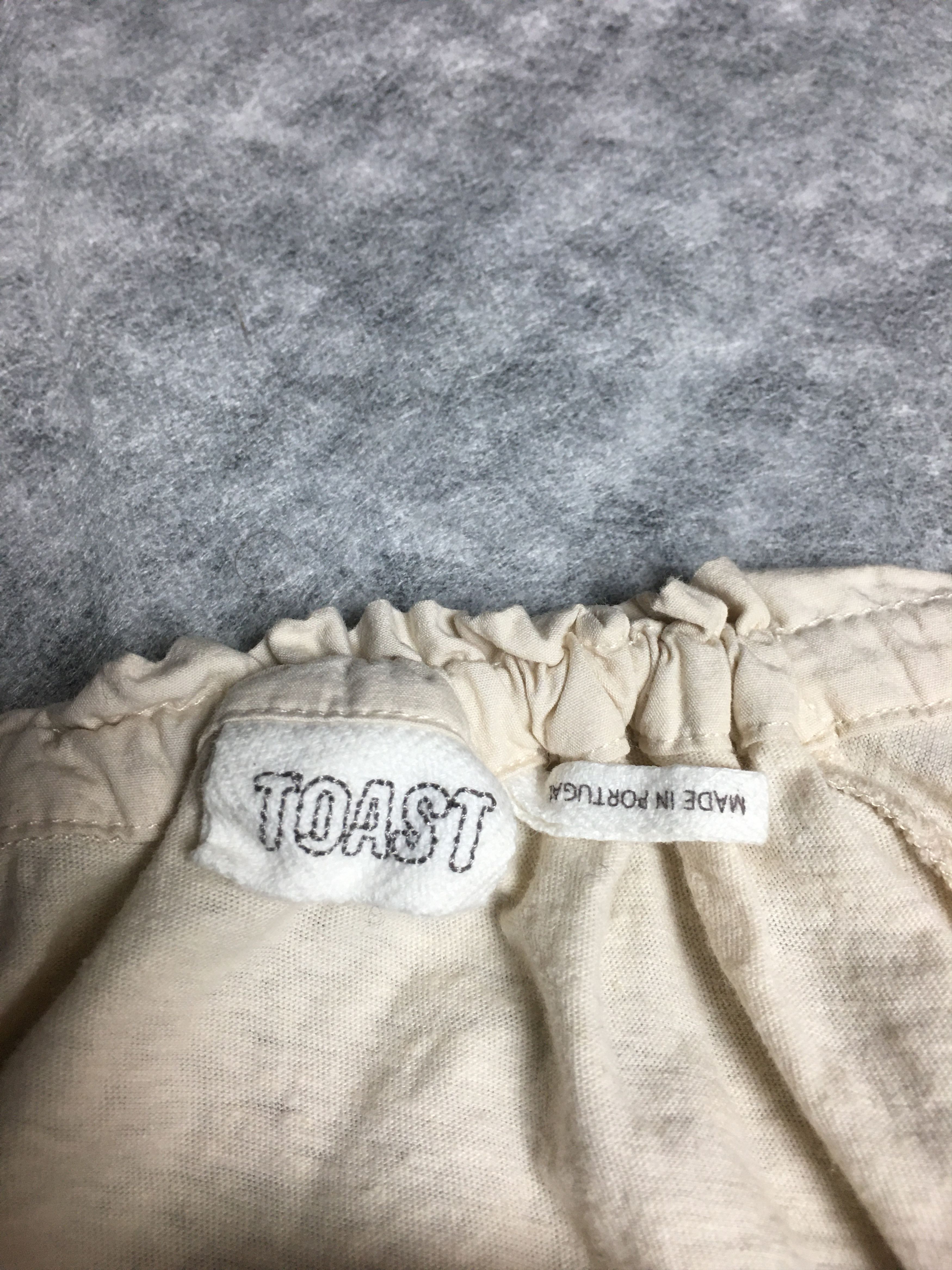 Designer TOAST Cotton Linen Blend Top Blouse Size XS Size XS / US 0-2 / IT 36-38 - 7 Thumbnail