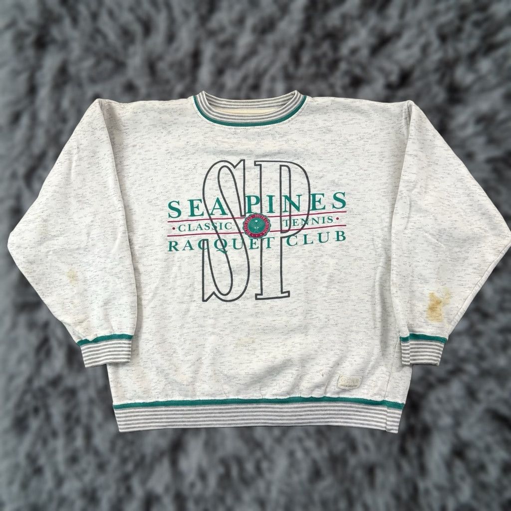 Vintage VINTAGE Gear For Sports Sweatshirt Adult M Gray 90s Golf Pullover Crew Neck Long Sleeve Embroidered Logo Graphic Print Union USA Mens Size US M / EU 48-50 / 2 - 1 Thumbnail
