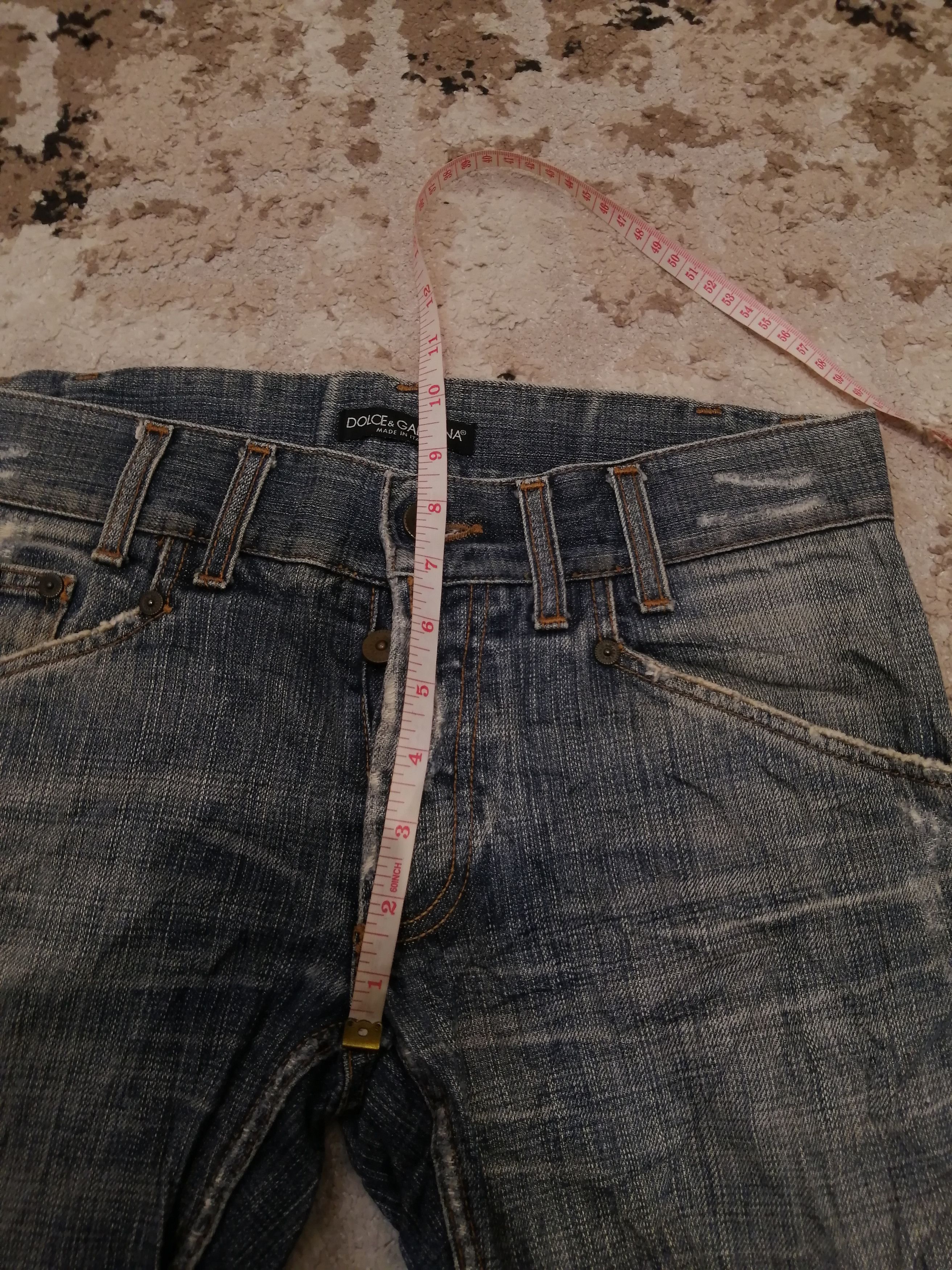 Dolce & Gabbana Vintage Dolce & Gabbana Distressed Look Jeans Size US 32 / EU 48 - 17 Thumbnail