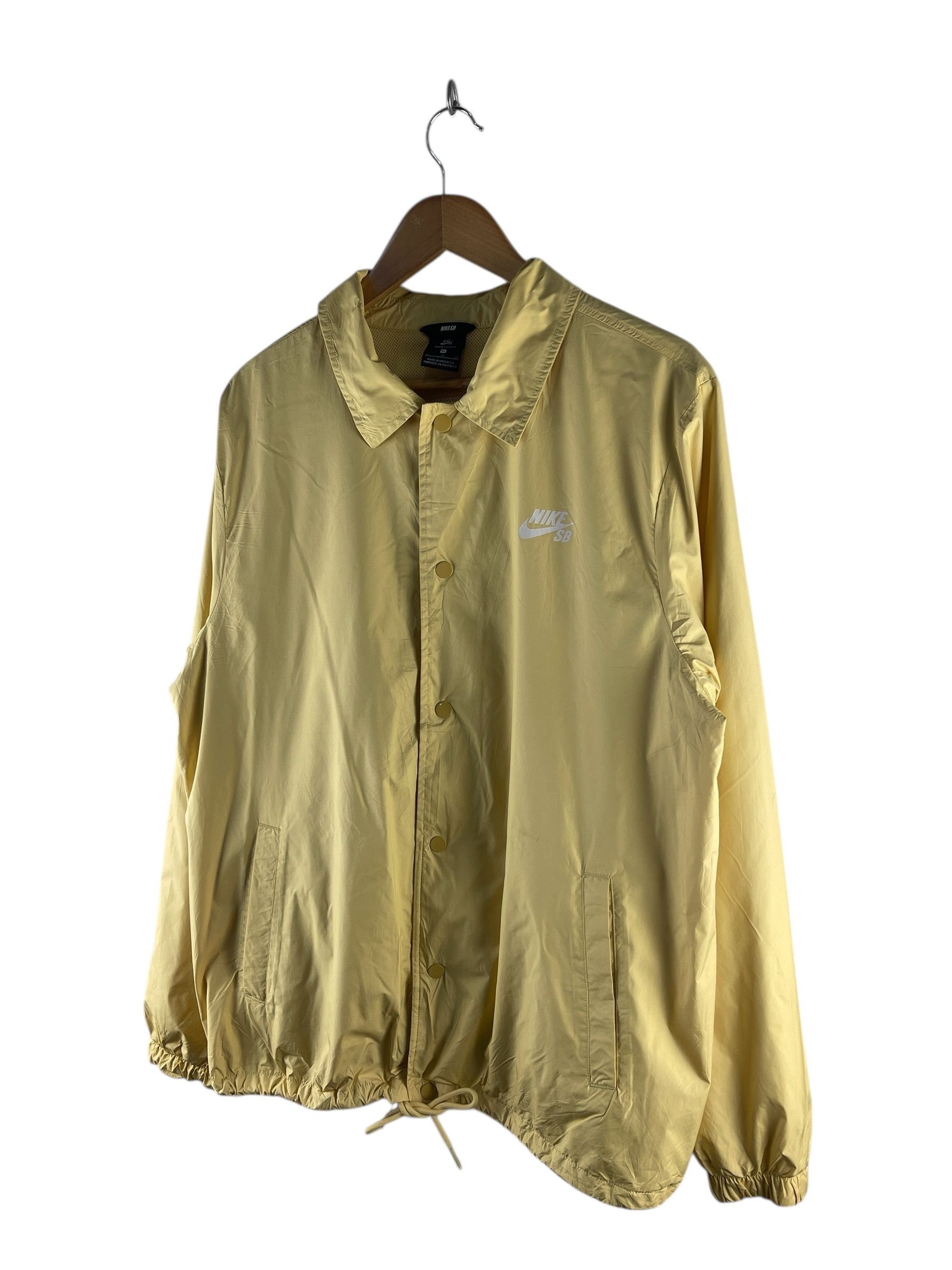 Nike Nike SB Yellow Coach Jacket Size US XL / EU 56 / 4 - 4 Thumbnail