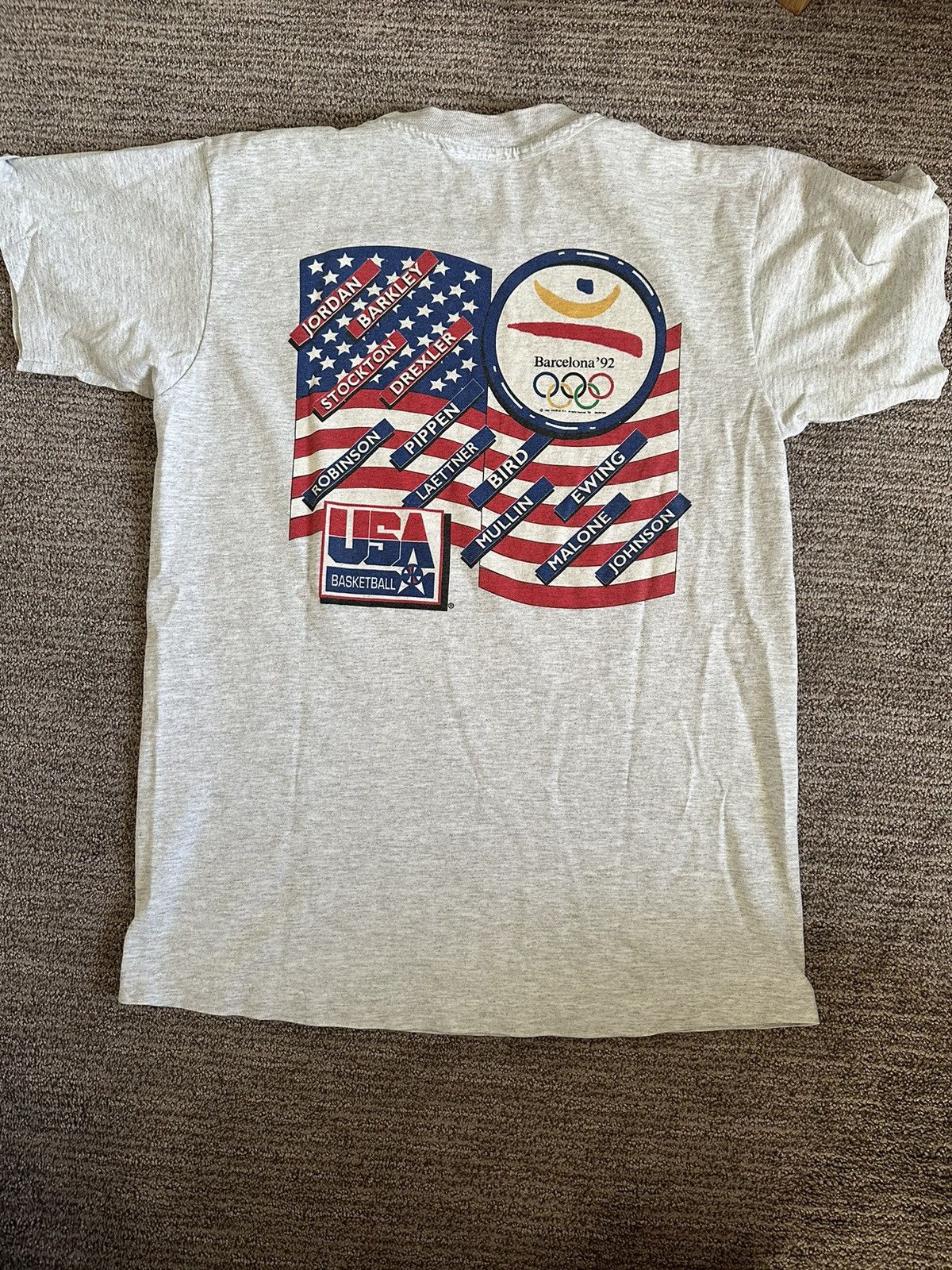 USA Olympics × Vintage Vintage SALEM ‘92 USA Basketball Olympic Dream Team Size US L / EU 52-54 / 3 - 2 Thumbnail