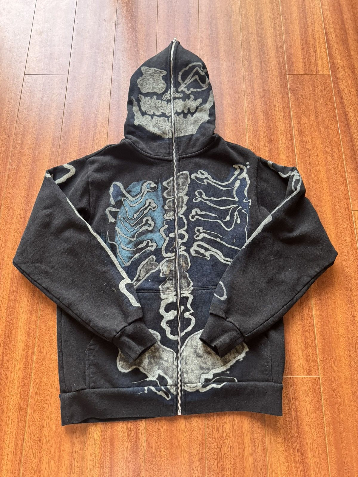 Travis Scott Cactus Jack Fragment Skeleton Graffiti Hoodie Size US S / EU 44-46 / 1 - 1 Thumbnail