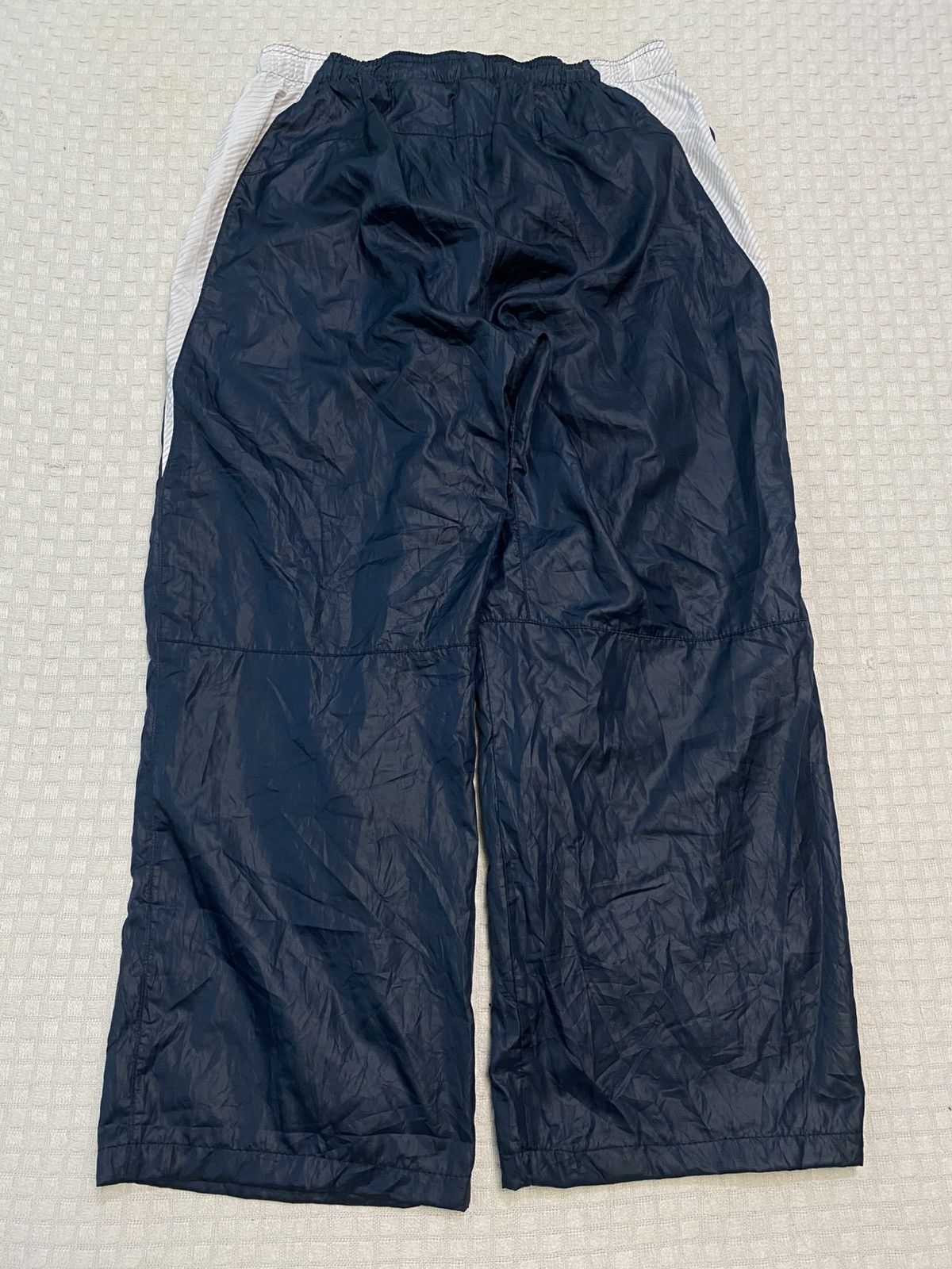 Billie Eilish × Nike 💥 VINTAGE NIKE 90S BAGGY WIDE LEG SWOOSH TRACK PANTS Y2K Size US 28 / EU 44 - 10 Thumbnail