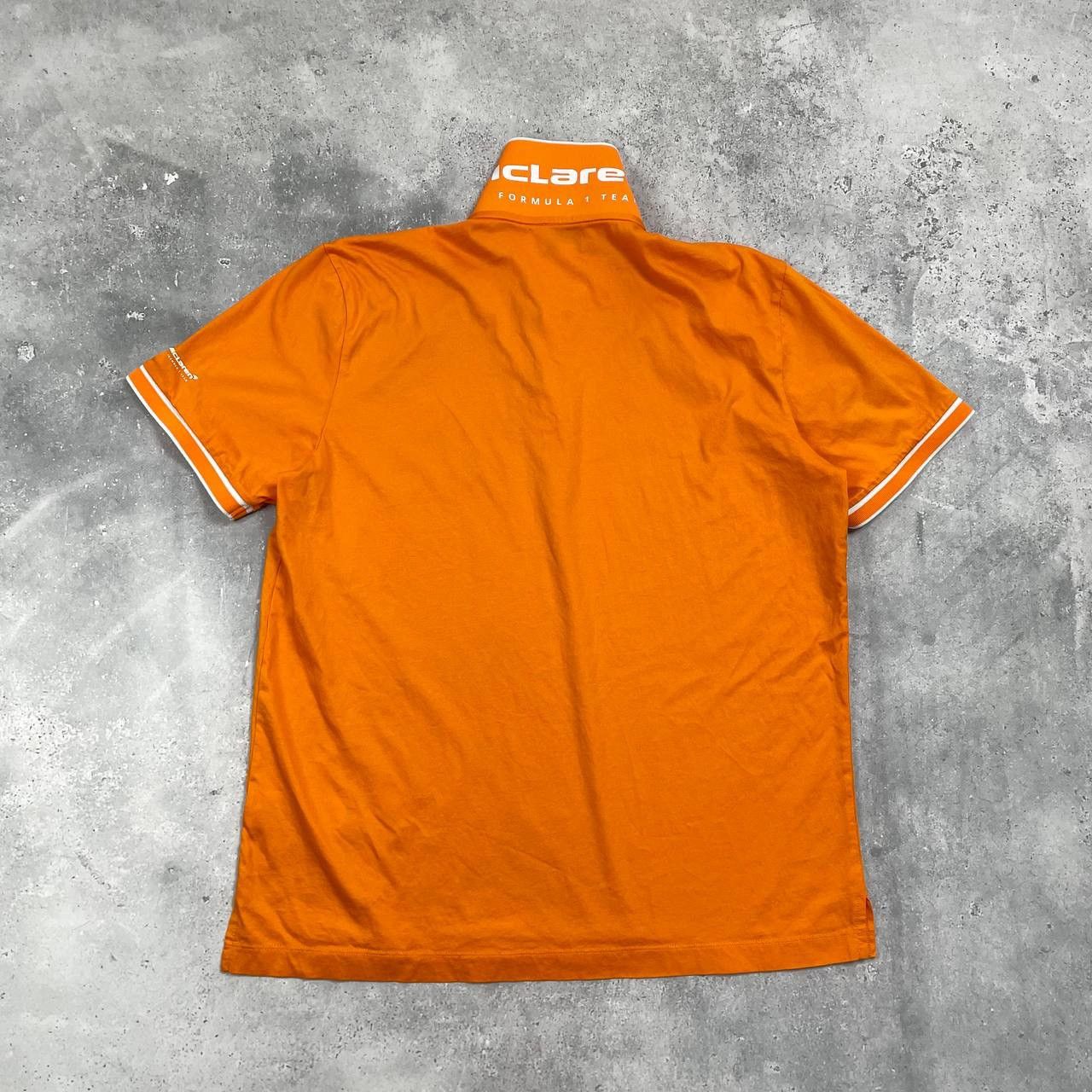 Reiss REISS x McLaren F1 Crypto Polo Shirt Orange Size L Size US L / EU 52-54 / 3 - 4 Thumbnail