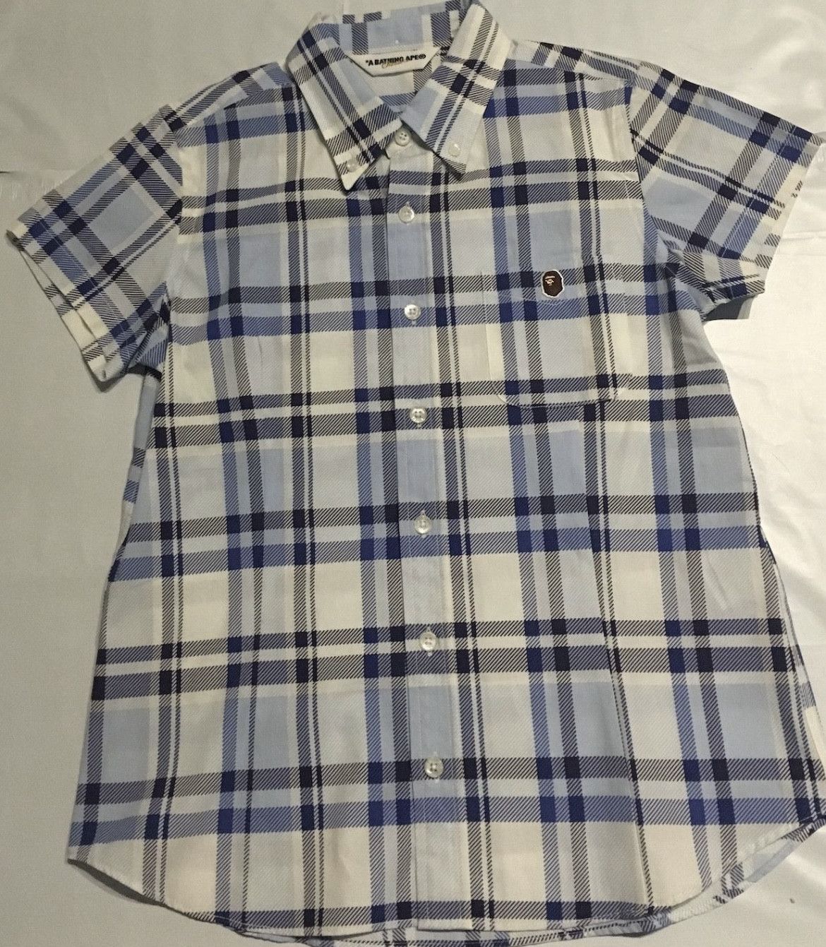 Bape Bape logo button up shirt Size XXS / US 00 / IT 34 - 1 Thumbnail