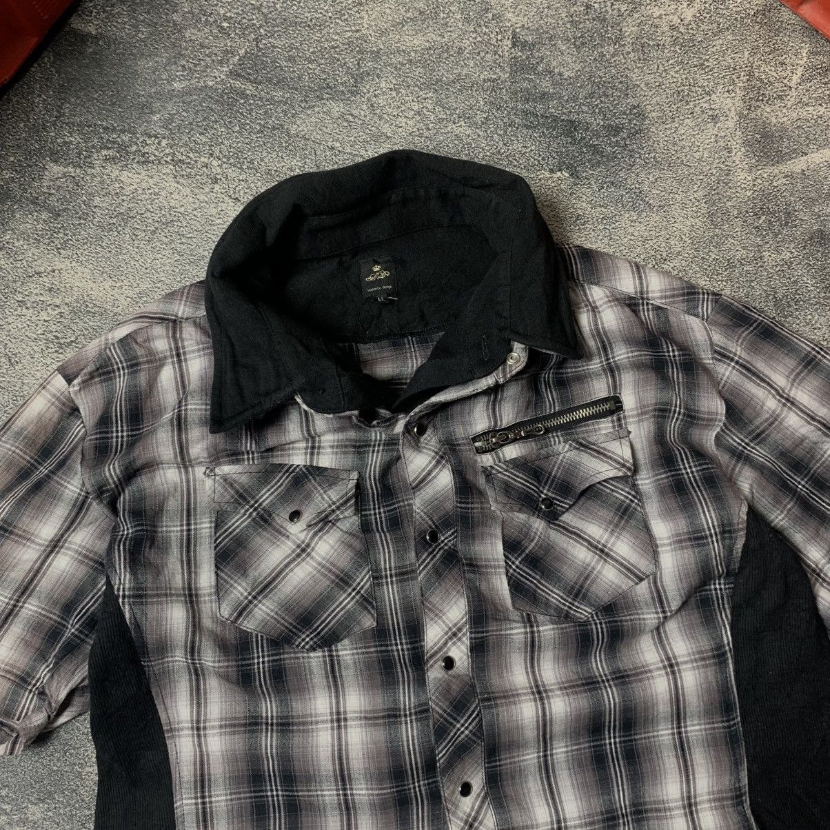 semanticdesign ‼️RARE‼️ Semantic Design Punk Style Double Button Up Shirt Size US L / EU 52-54 / 3 - 6 Thumbnail