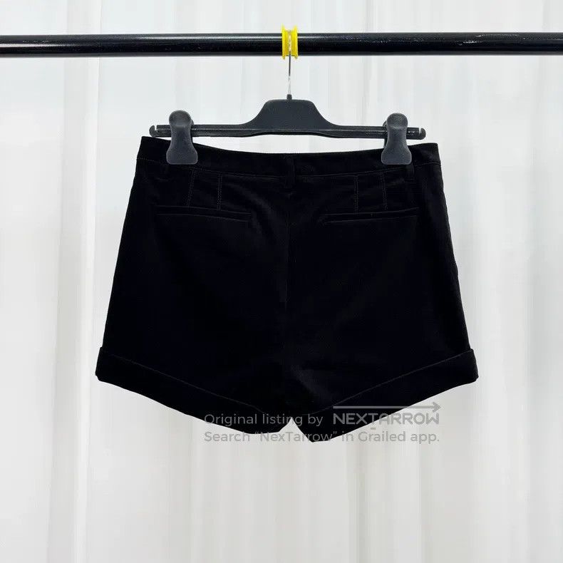 Other Gucci Black velvet shorts Size 26" / US 2 / IT 38 - 2 Thumbnail