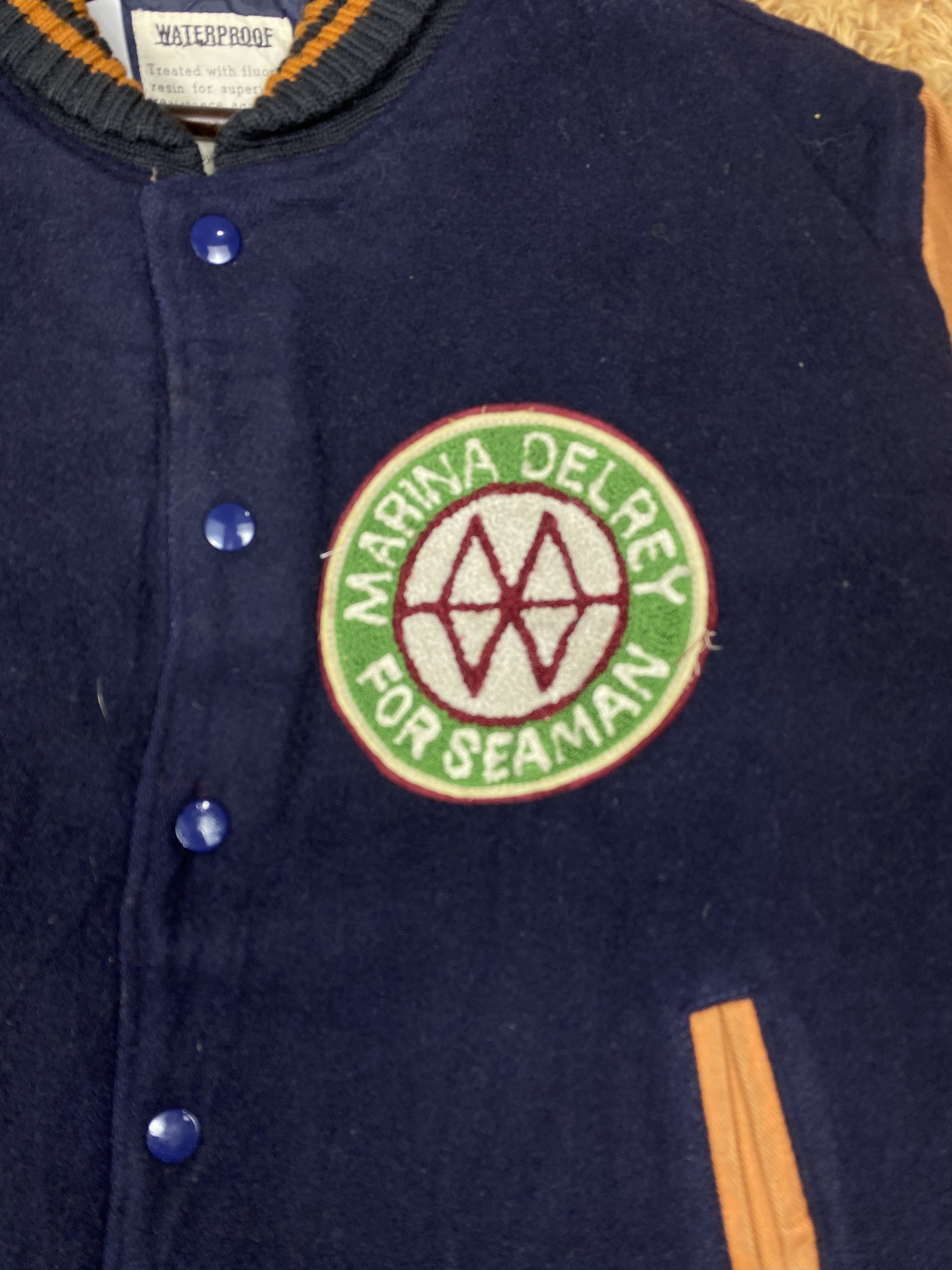 Vintage Vintage Marina Delrey Varsity Jacket DJ0256 Size US M / EU 48-50 / 2 - 4 Thumbnail