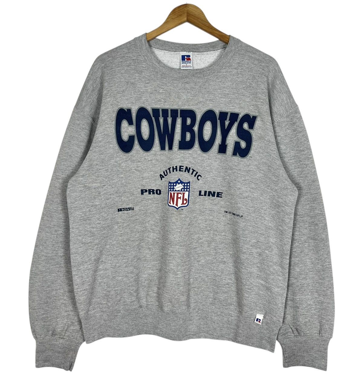 NFL 90s Vintage Russell Cowboys Pro Line Sweatshirt Size US L / EU 52-54 / 3 - 1 Thumbnail