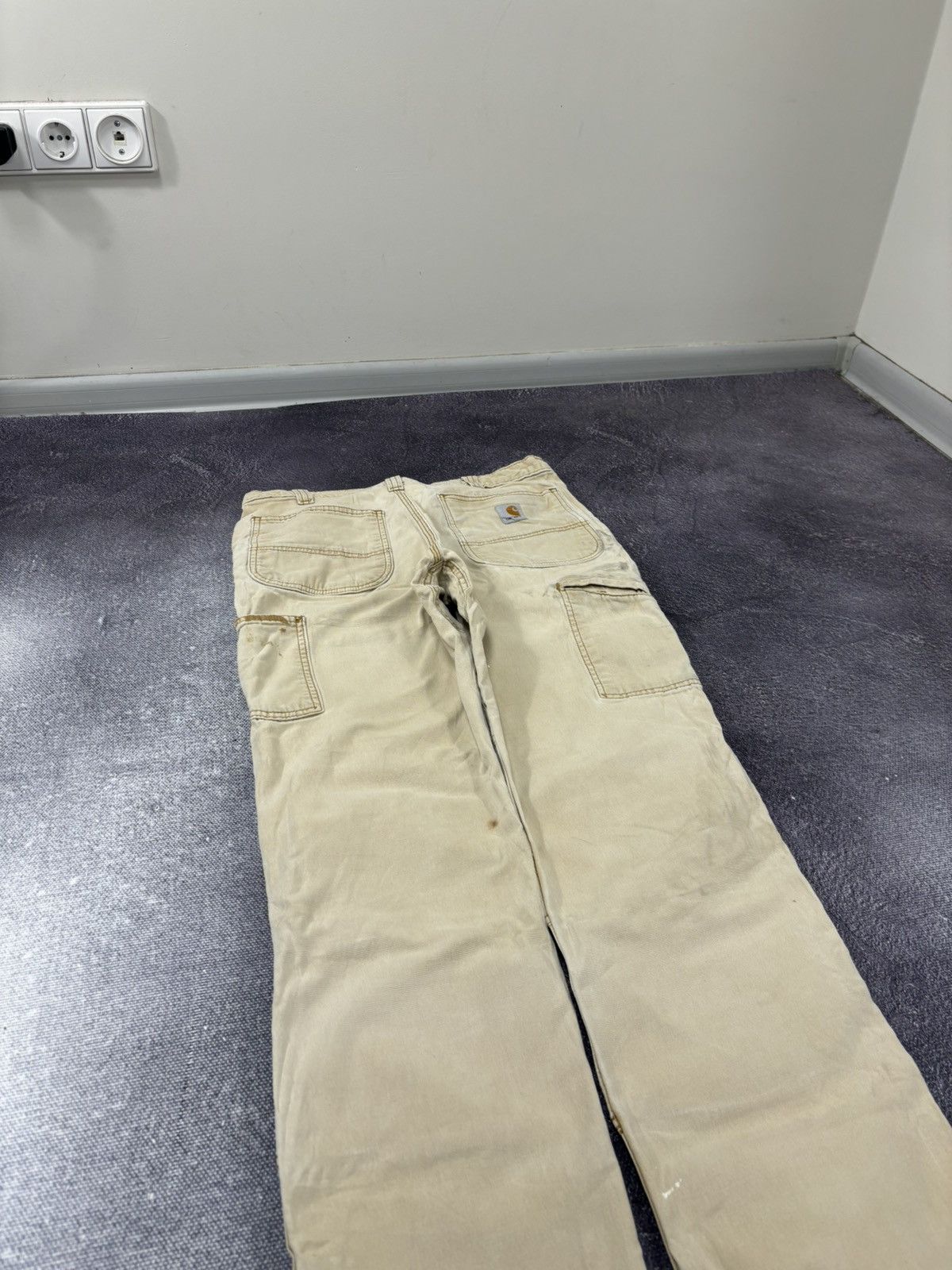 Carhartt Vintage Carhartt Double Knee Workwear Faded Utility Pants Size US 32 / EU 48 - 14 Thumbnail