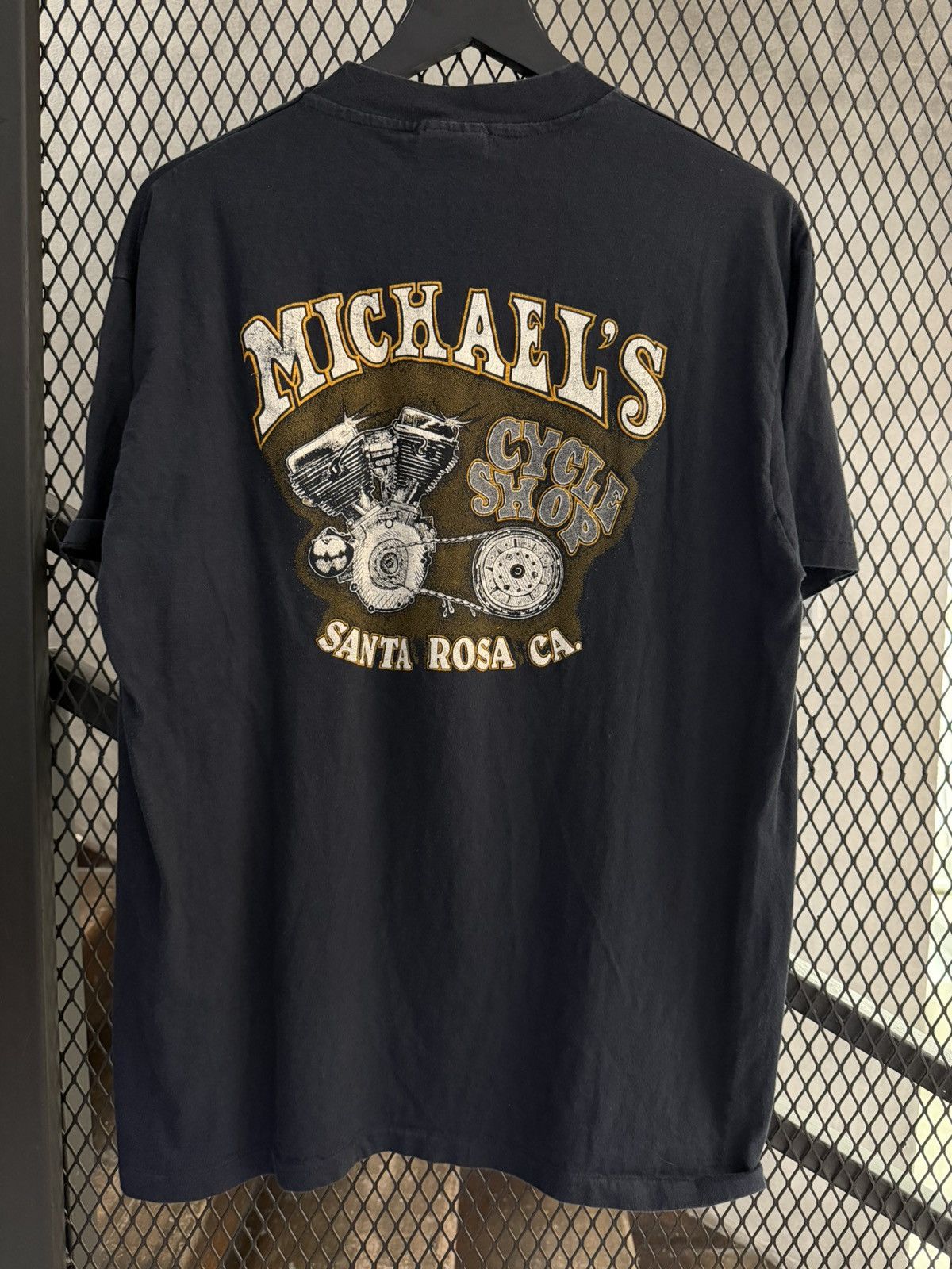 Harley Davidson Vintage 1980s Harley Davidson Santa Rosa CA Size US XL / EU 56 / 4 - 3 Thumbnail