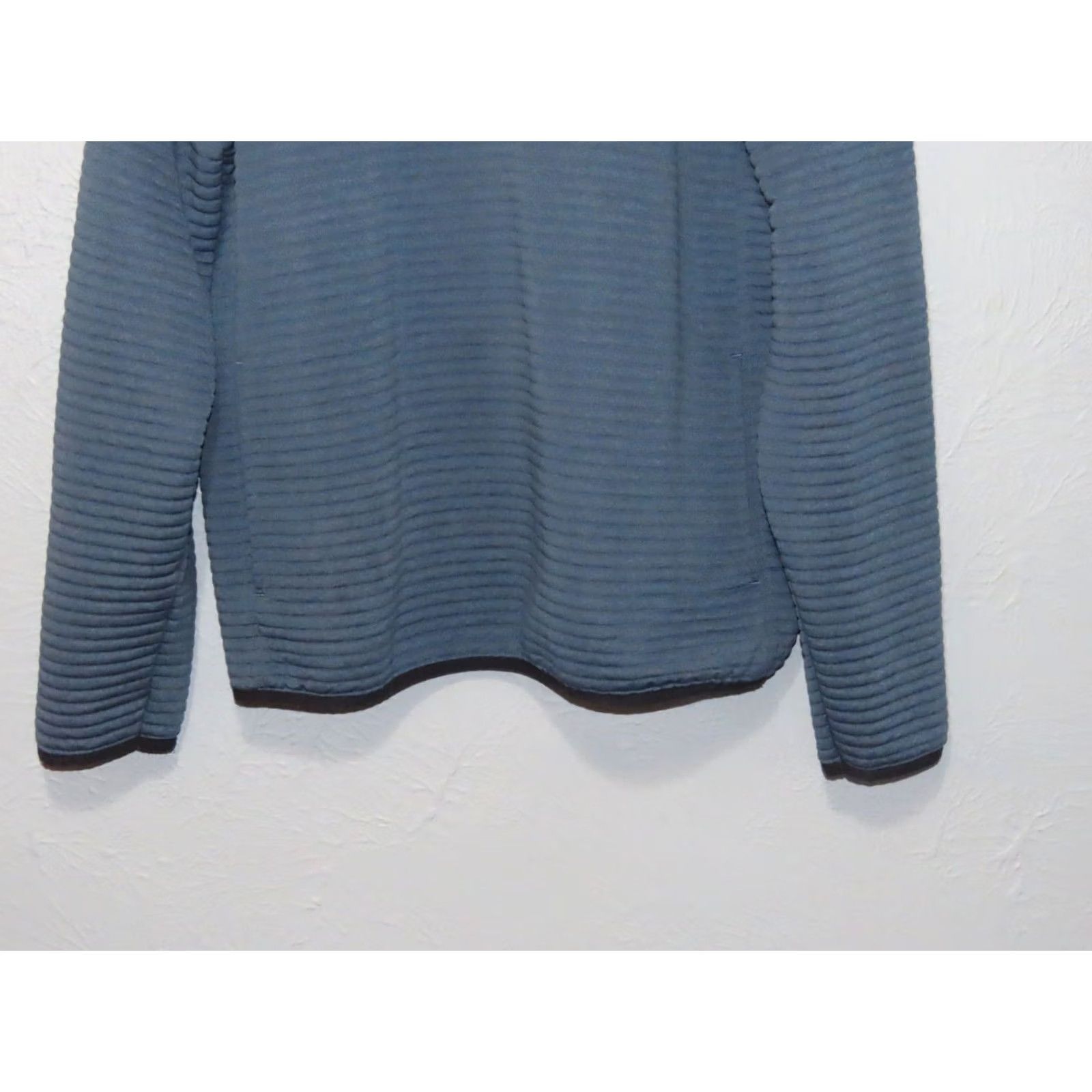 Vintage LL Bean Men's 2XL Snap Pullover Sweatshirt Airlight Knit Blue Size US XXL / EU 58 / 5 - 2 Thumbnail
