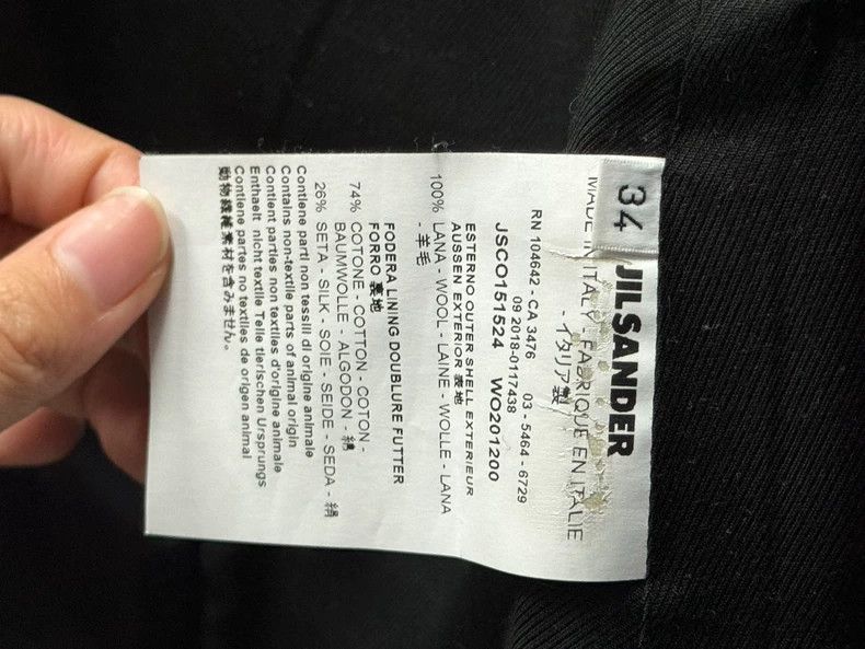 Jil Sander Jil Sander Silver thread embroidered jacket Size 4XL / US 24-26 - 3 Thumbnail