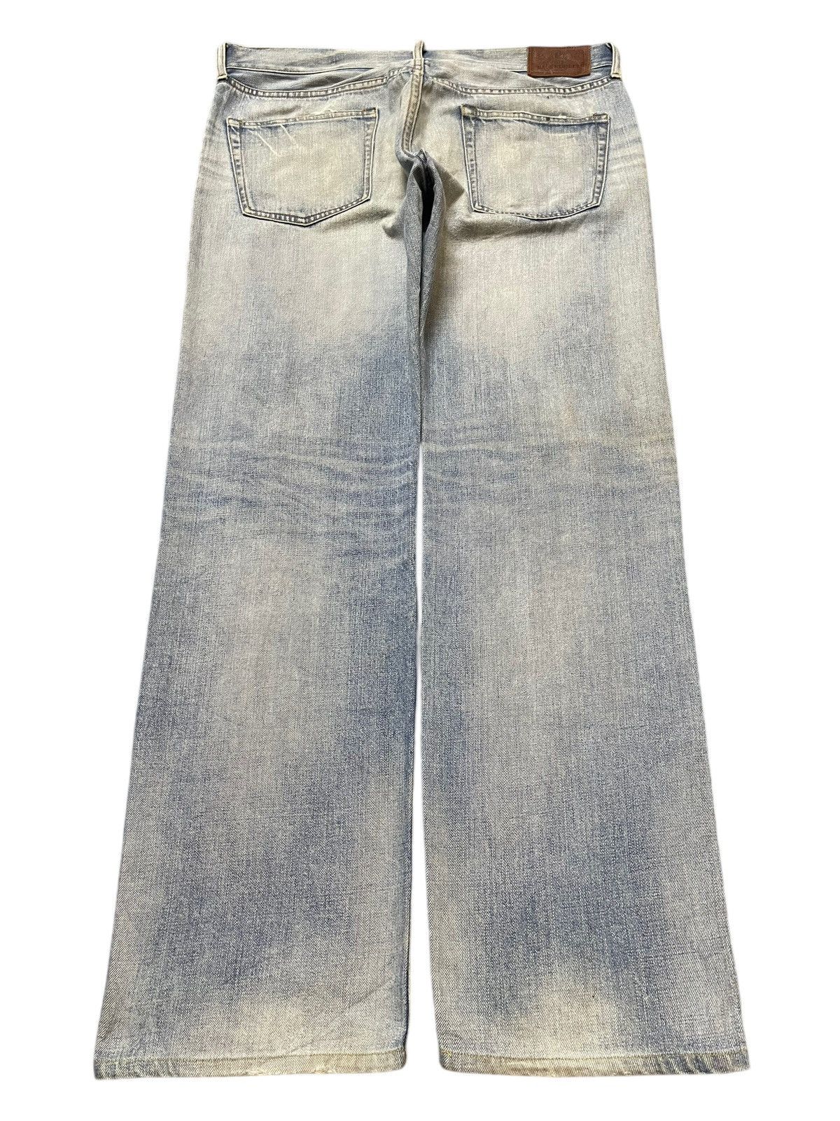 In The Attic Vintage Japanese Brand Mud Faded Wash Distress Baggy Jeans Size US 36 / EU 52 - 2 Thumbnail