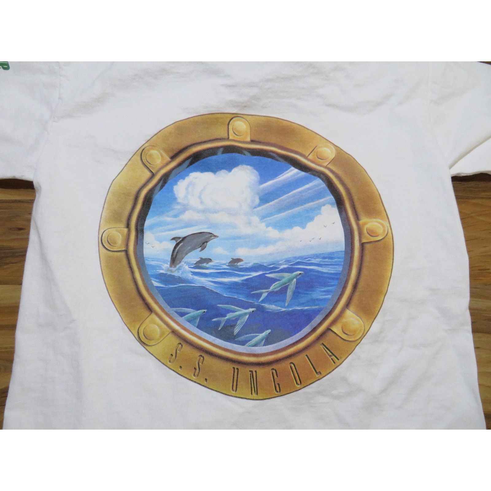 Other 7-up The Uncola T-shirt, White Blue, Double Sided, M 1990s Size US M / EU 48-50 / 2 - 5 Thumbnail