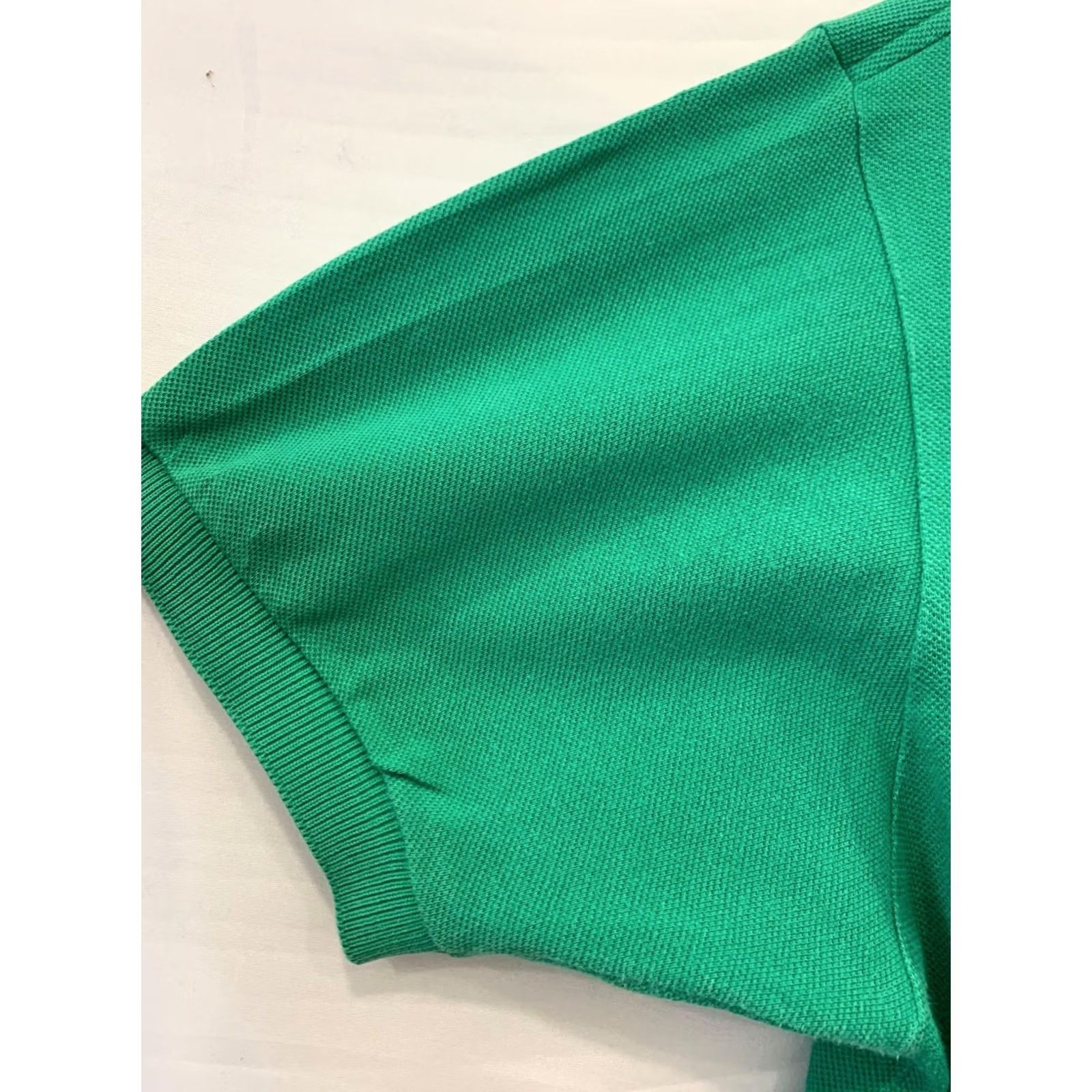 Lacoste VINTAGE Lacoste Polo Shirt XL Green Men 1980s 1990s Devanlay Made in France Chemise Lacoste 100% Cotton Polo Size US XL / EU 56 / 4 - 7 Thumbnail
