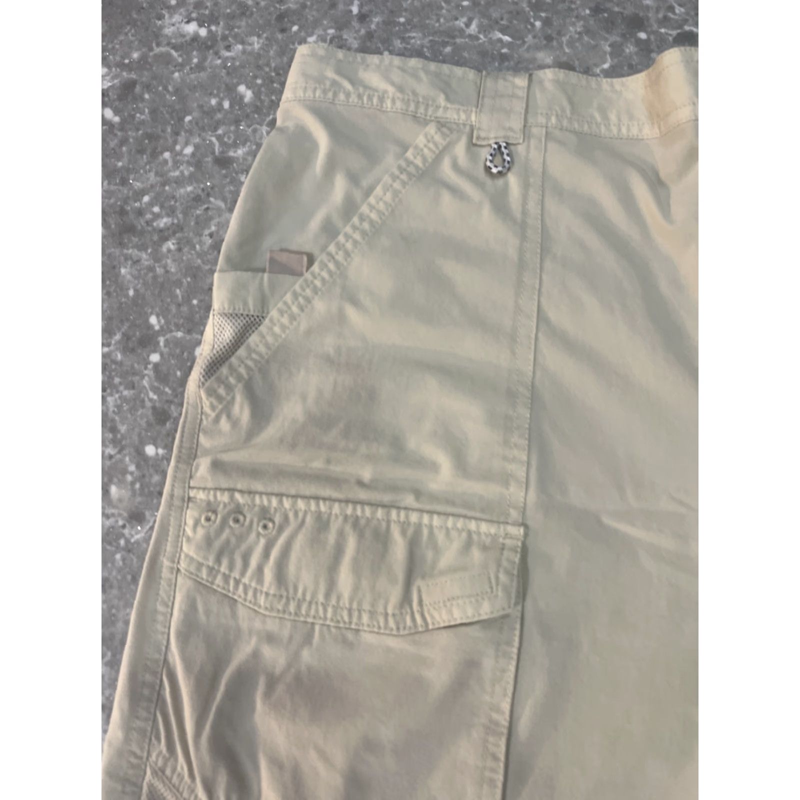 Vintage Columbia PFG Shorts Mens XL Brown 8" Inseam Pockets Outdoor Casual Logo NYLON Bre breathable Pockets (8") Size US 36 / EU 52 - 2 Thumbnail
