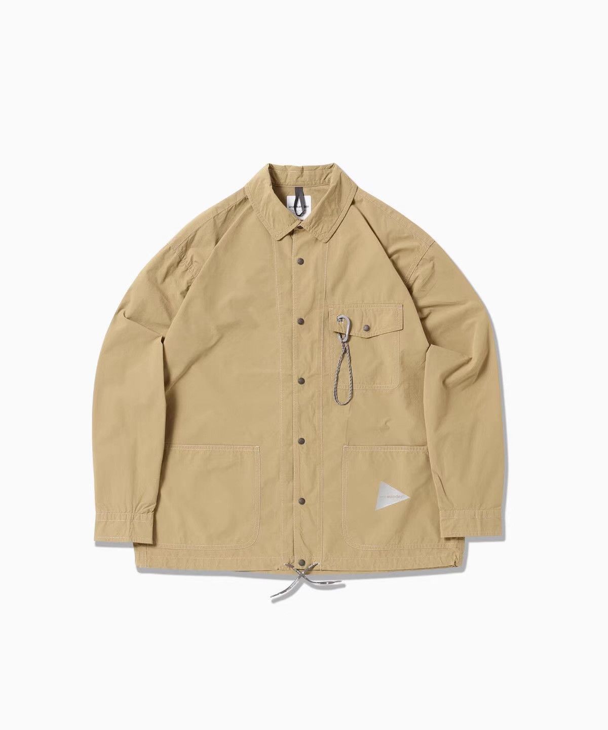 And Wander 2026SS CORDURA Cotton Rip Shirt Jacket Ｑ22 Size US S / EU 44-46 / 1 - 1 Thumbnail