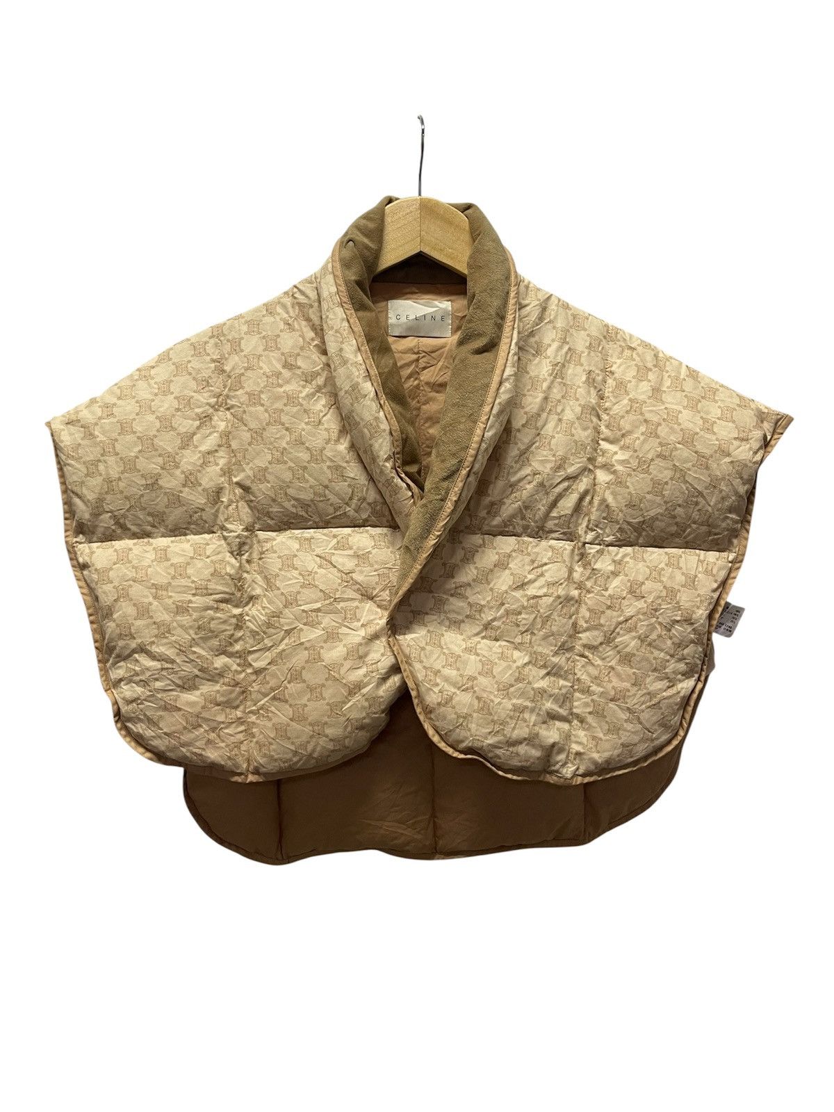 Celine Celine Padded Down Vest Monogram Brown Triomphe Size M / US 6-8 / IT 42-44 - 1 Thumbnail