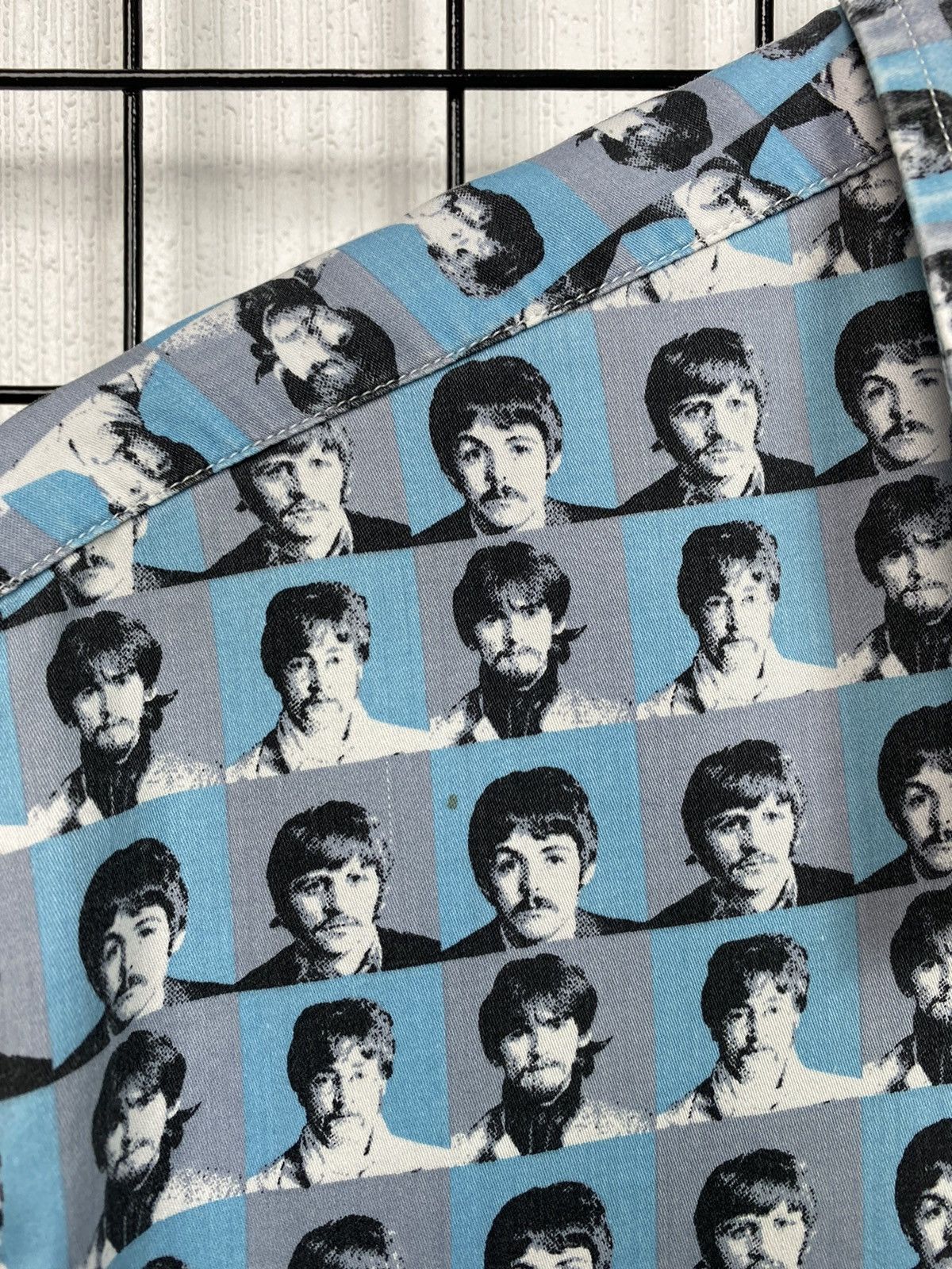 Band Tees The Beatles monogram faces shirt All over print Men oversize Size US XXL / EU 58 / 5 - 7 Thumbnail