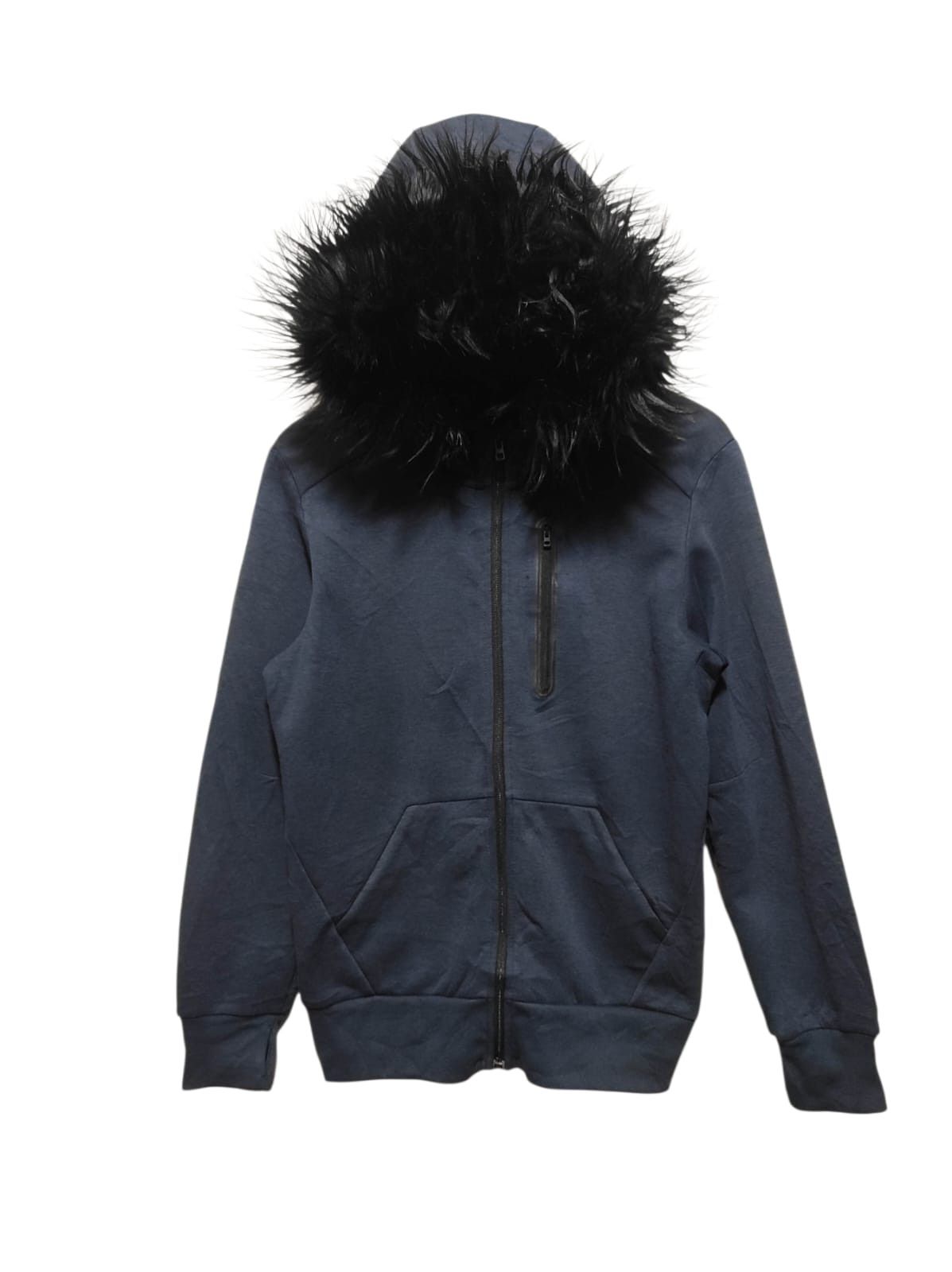 If Six Was Nine Uniqlo Zipper Fur Hoodie IfSixWasNine LGB style Size US M / EU 48-50 / 2 - 1 Thumbnail
