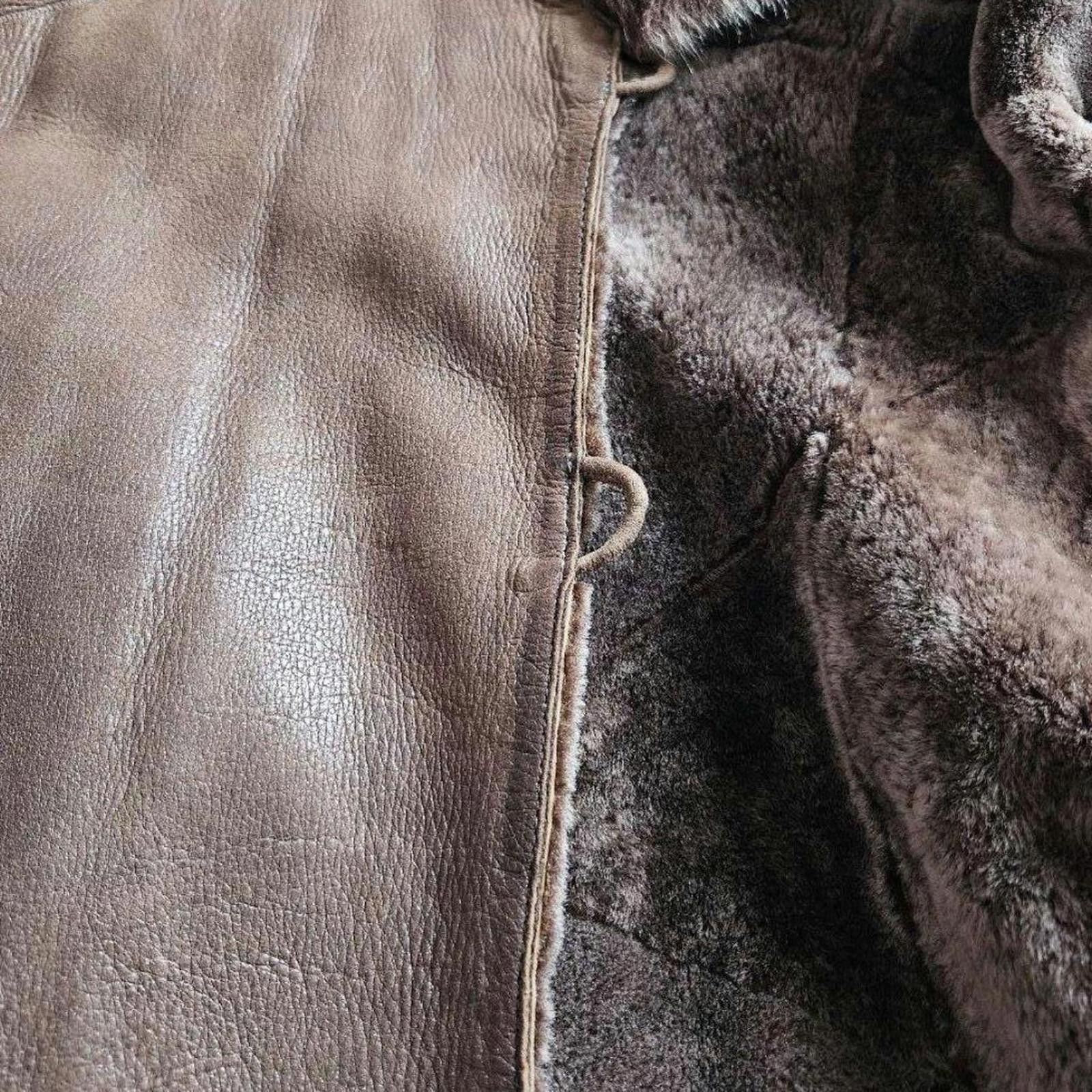 Other Real sheepskin leather whimsy goth brown penny lane coat Size XS / US 0-2 / IT 36-38 - 6 Thumbnail