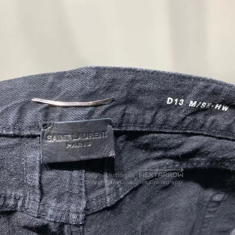 Saint Laurent Paris Saint Laurent Paris Splashed Ink Design Jeans Size US 31 - 2 Thumbnail