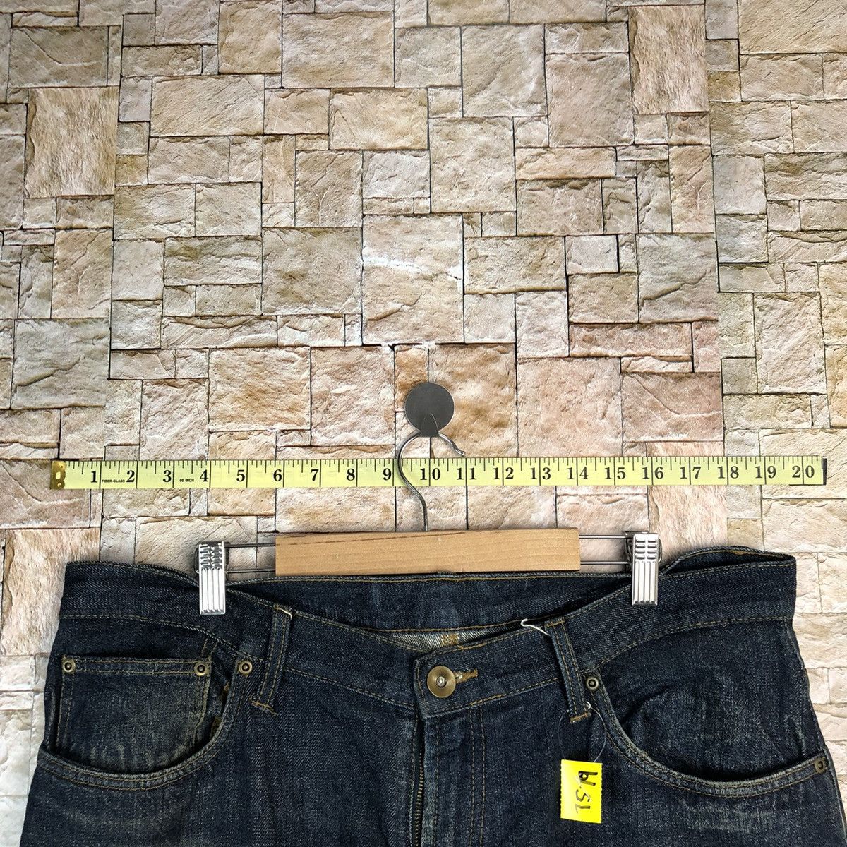 Japanese Brand Japanese Brand Blue Denim Pants #7579 Size US 37 - 4 Thumbnail