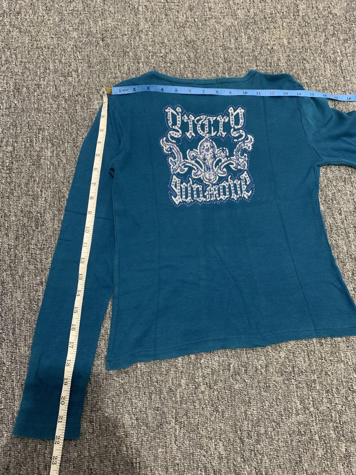 Japanese Brand Crazy Girl Respect Sensitive Poem Gothic Crop Shirt Size M / US 6-8 / IT 42-44 - 8 Thumbnail
