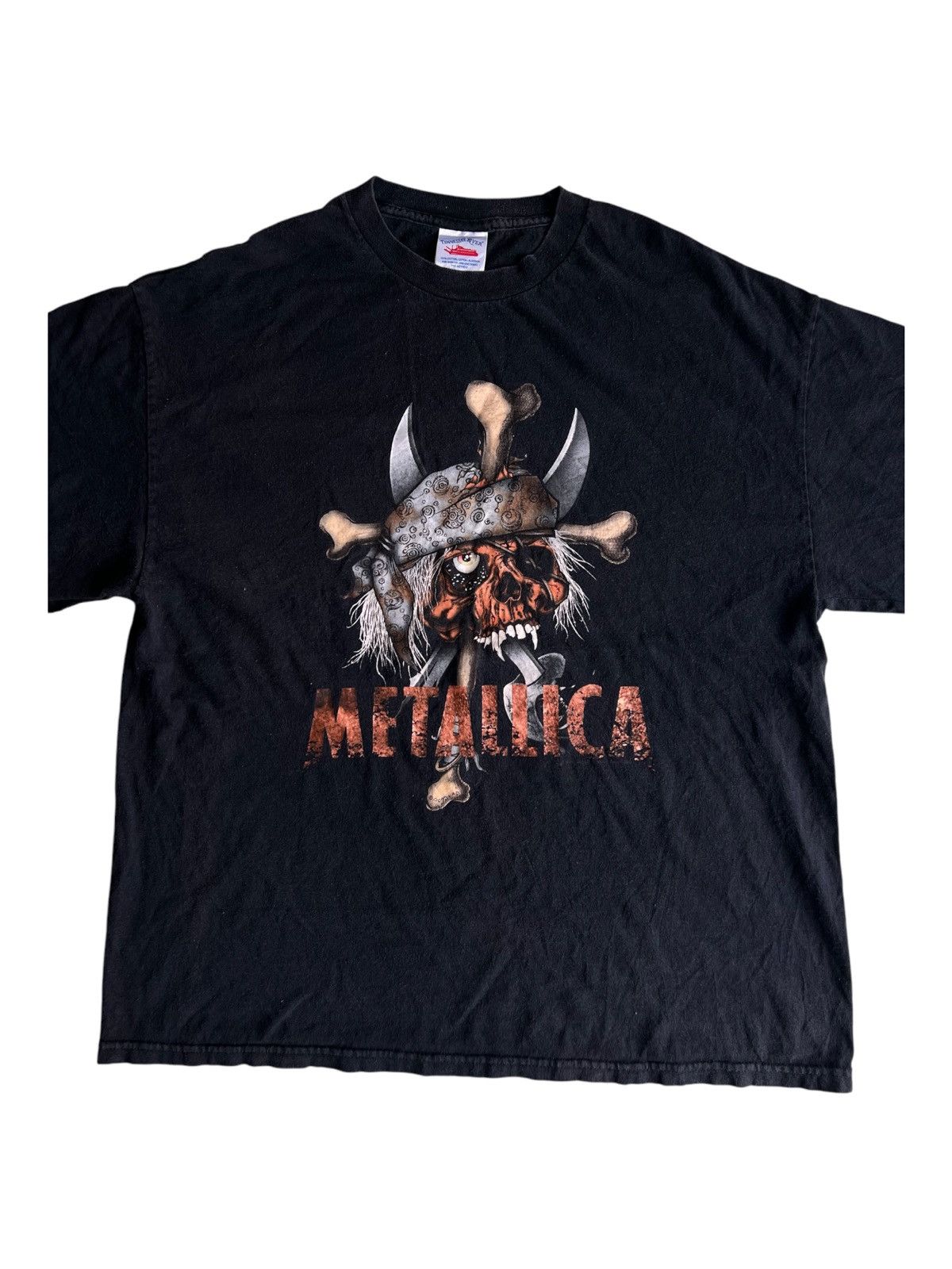 Band Tees Vintage Metallica PUSHEAD 80s Artwork Black Large Tees Shirt Size US L / EU 52-54 / 3 - 1 Thumbnail