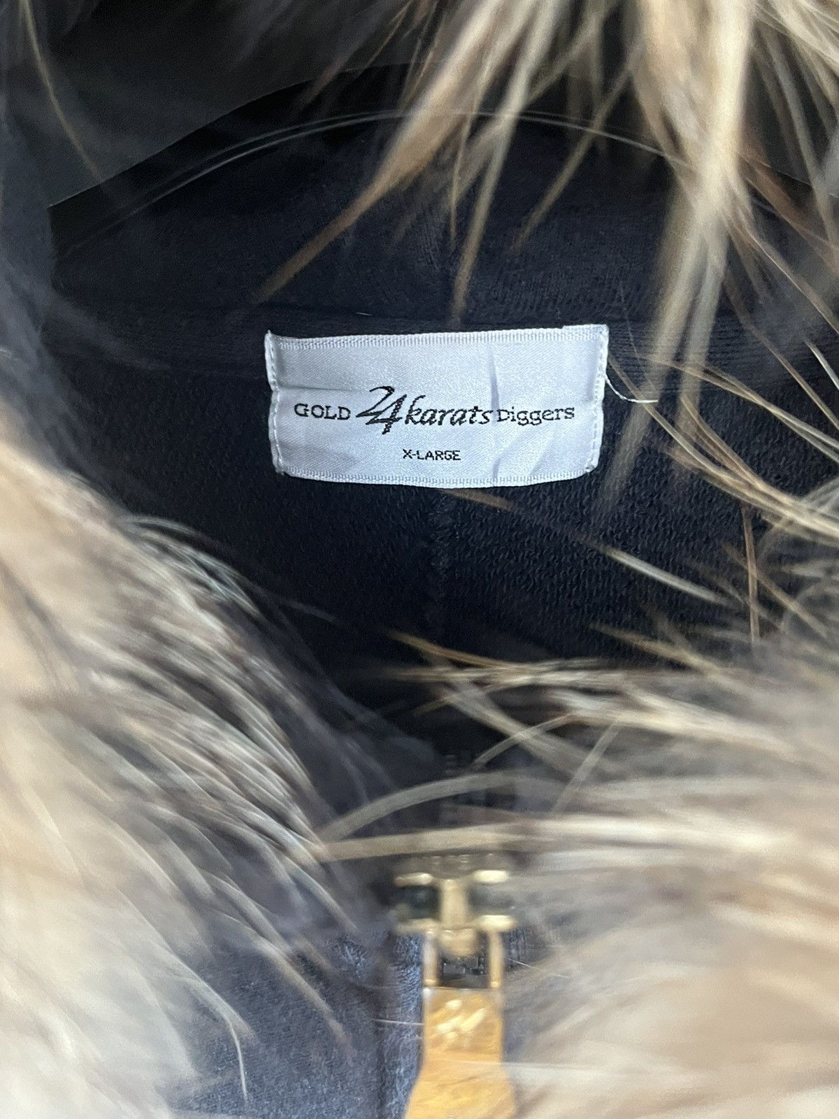 14th Addiction JAPANESE 24KARATS FUR HOODIE POEM SEDITIONARIES GOTHIC PUNK Size US XL / EU 56 / 4 - 10 Thumbnail