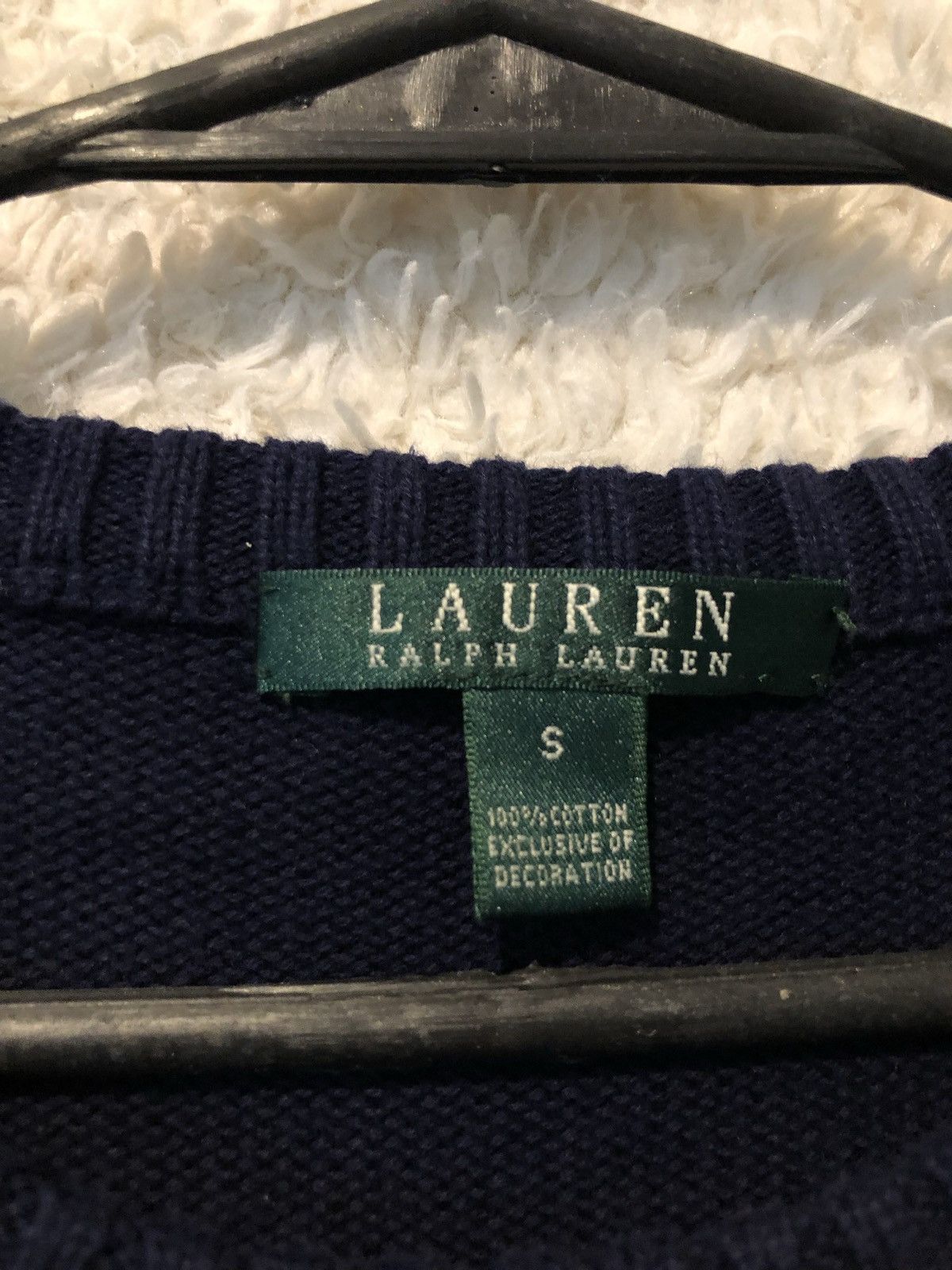 Lauren Ralph Lauren × Polo Ralph Lauren × Ralph Lauren Sweater Lauren Ralph Lauren Flaga USA 100% Cotton Size S / US 4 / IT 40 - 3 Thumbnail