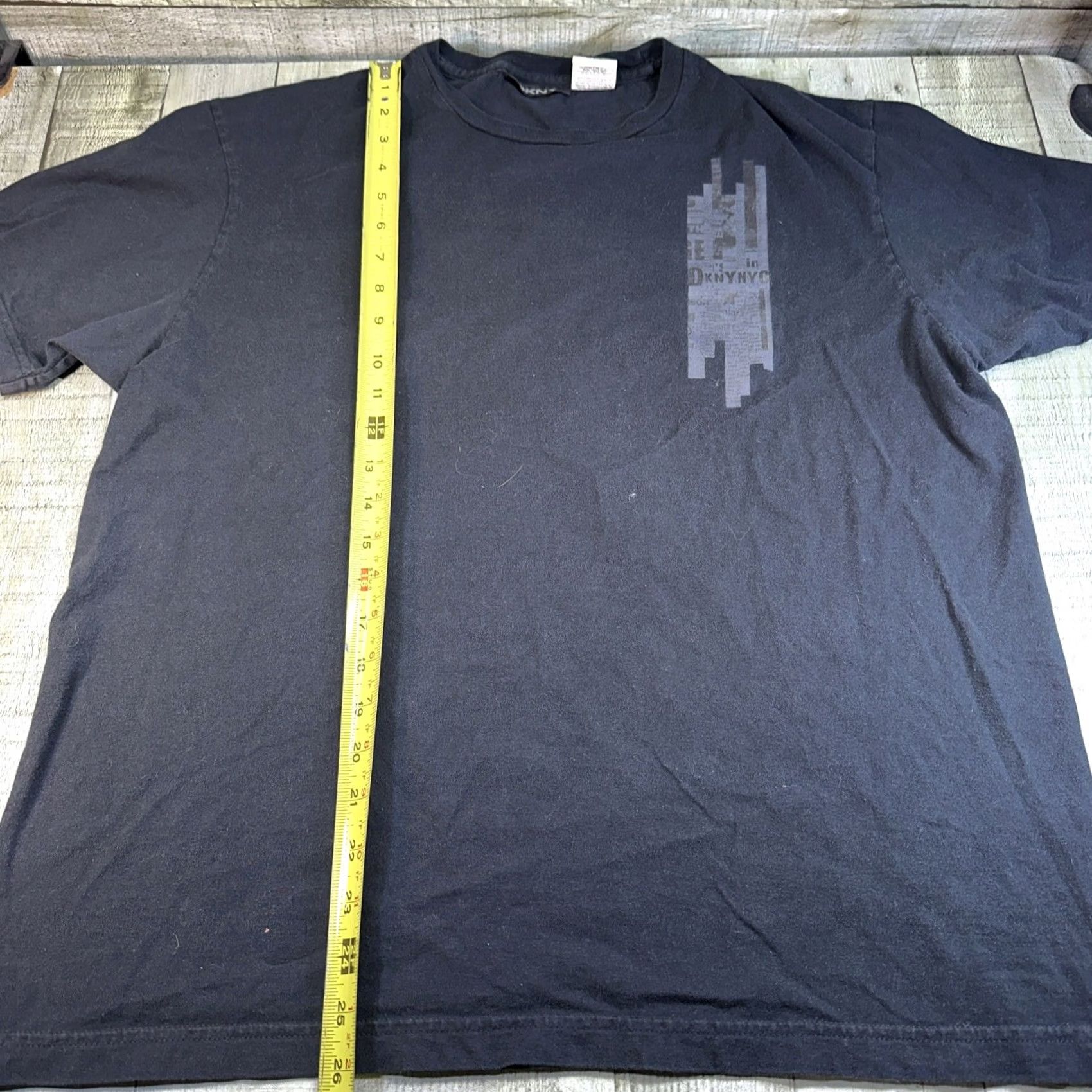 DKNY VINTAGE DKNY Men T-Shirt Black Medium Shirt Mens Regular Fit Size US M / EU 48-50 / 2 - 5 Thumbnail