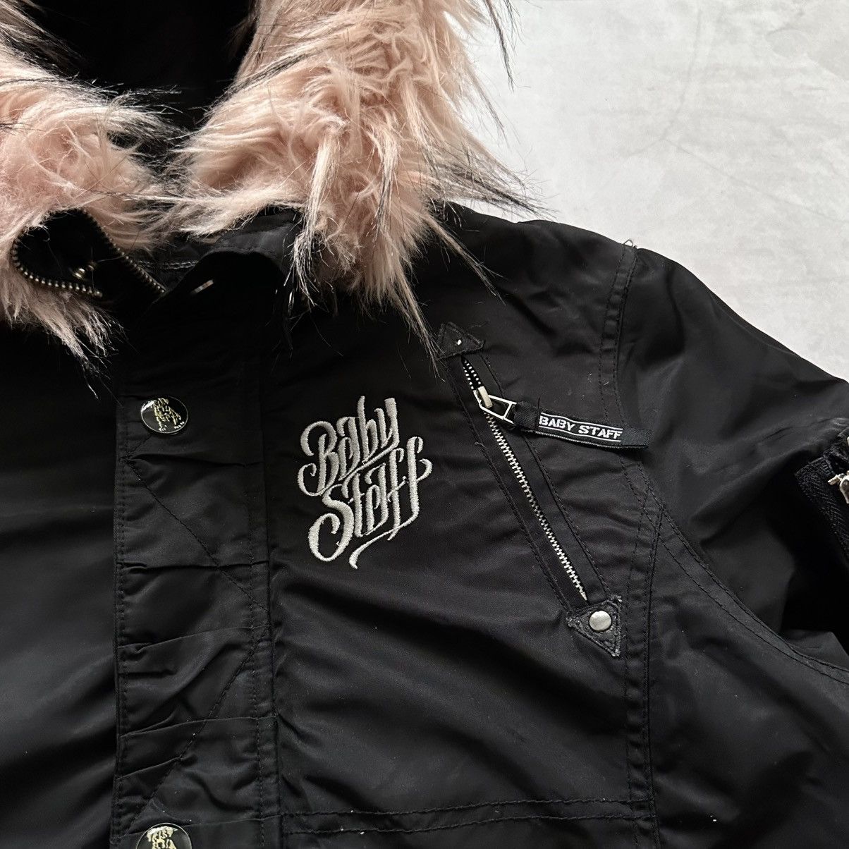 Hysteric Glamour × Undercover Punk Crop Bomber Jacket Fur LGB If Six Was Nine Vibe Size M / US 6-8 / IT 42-44 - 7 Thumbnail