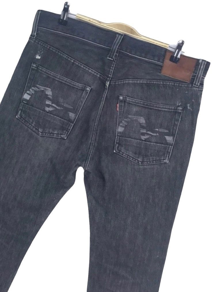 Evisu Vintage Evisu Japan Camouflage Seagull Printed Denim Jeans Size US 33 - 2 Thumbnail