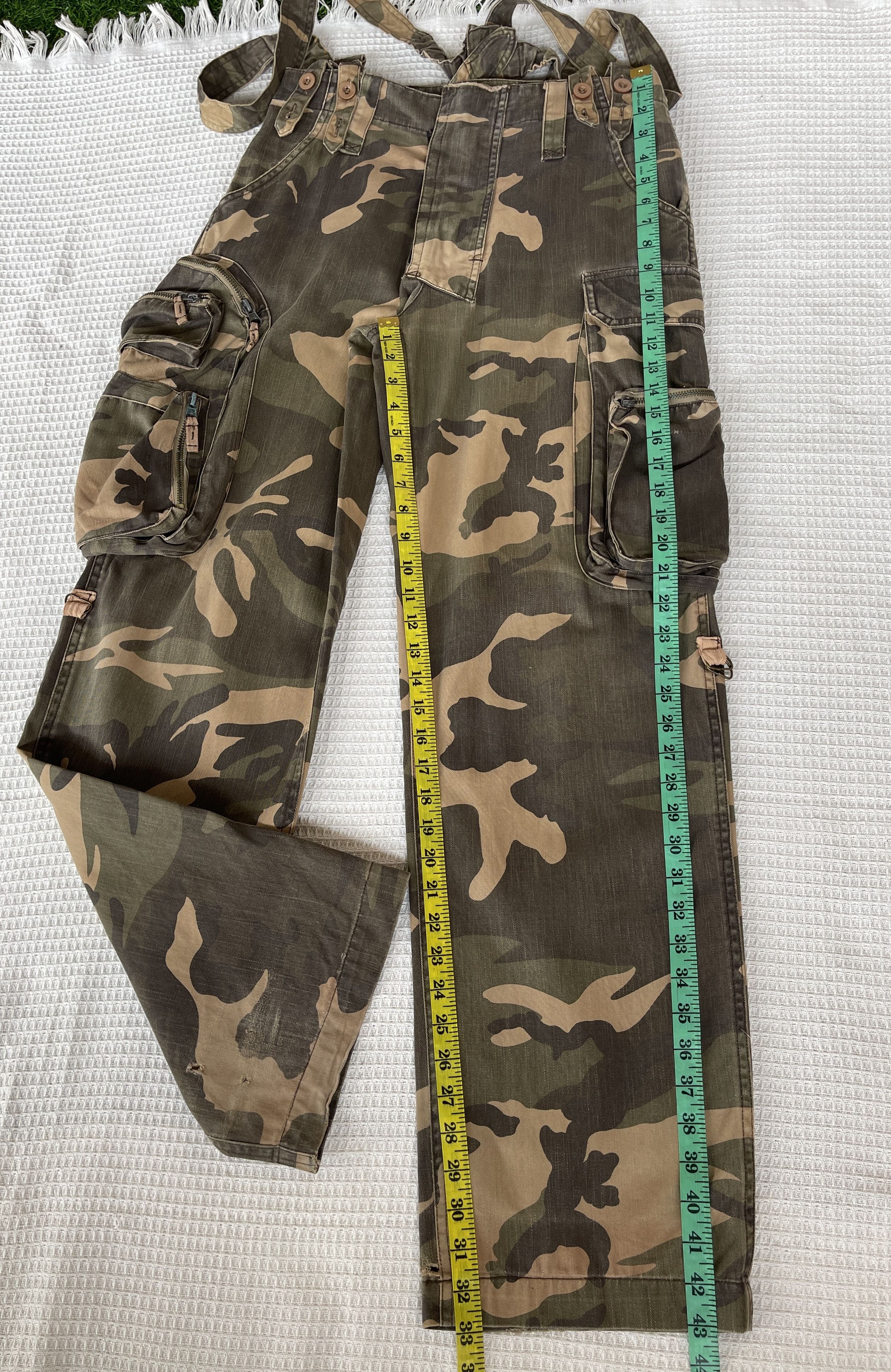 GOA Vintage’90s🔥GOA🔥Camo Bondage Cargo Pants Size US 30 / EU 46 - 11 Thumbnail