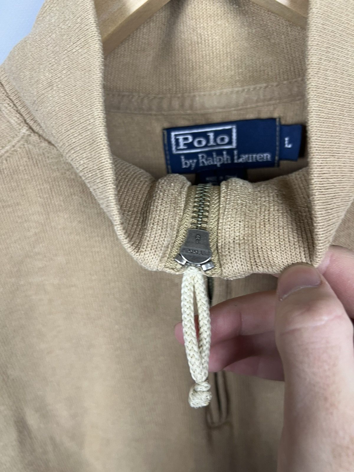 Polo Ralph Lauren (L) Polo Ralph Lauren Vintage Sweater Zip 1/4 Size US L / EU 52-54 / 3 - 3 Thumbnail
