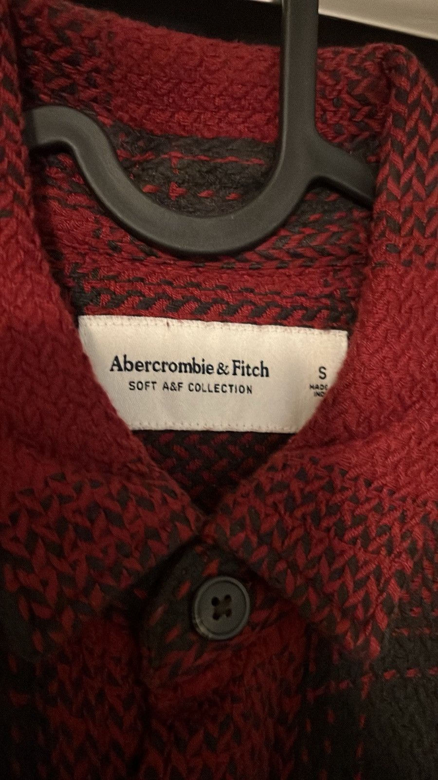 Abercrombie & Fitch Abercrombie & Fitch Heavy Flannel Men Size US S / EU 44-46 / 1 - 2 Thumbnail