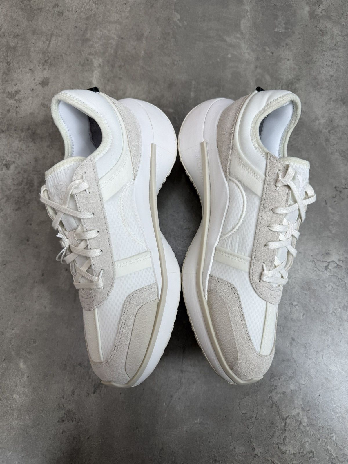 Y-3 Adidas Y-3 Yohji Yamamoto Ajatu Run Off White Sneakers Size US 10 / EU 43 - 7 Thumbnail