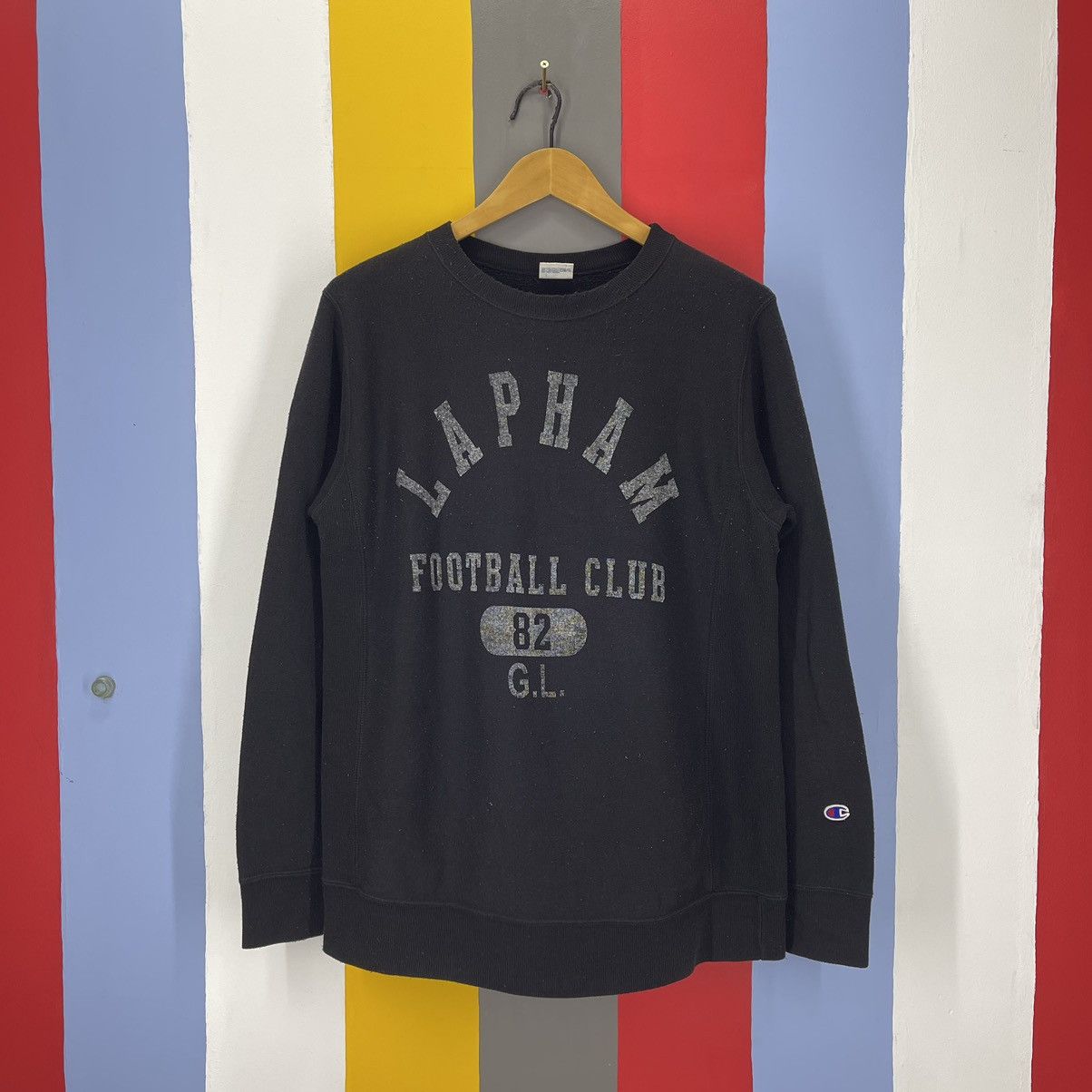 Champion Vintage CHAMPION x LAPHAM FOOTBALL CLUB Sweatshirt #1708/06 Size US L / EU 52-54 / 3 - 1 Thumbnail