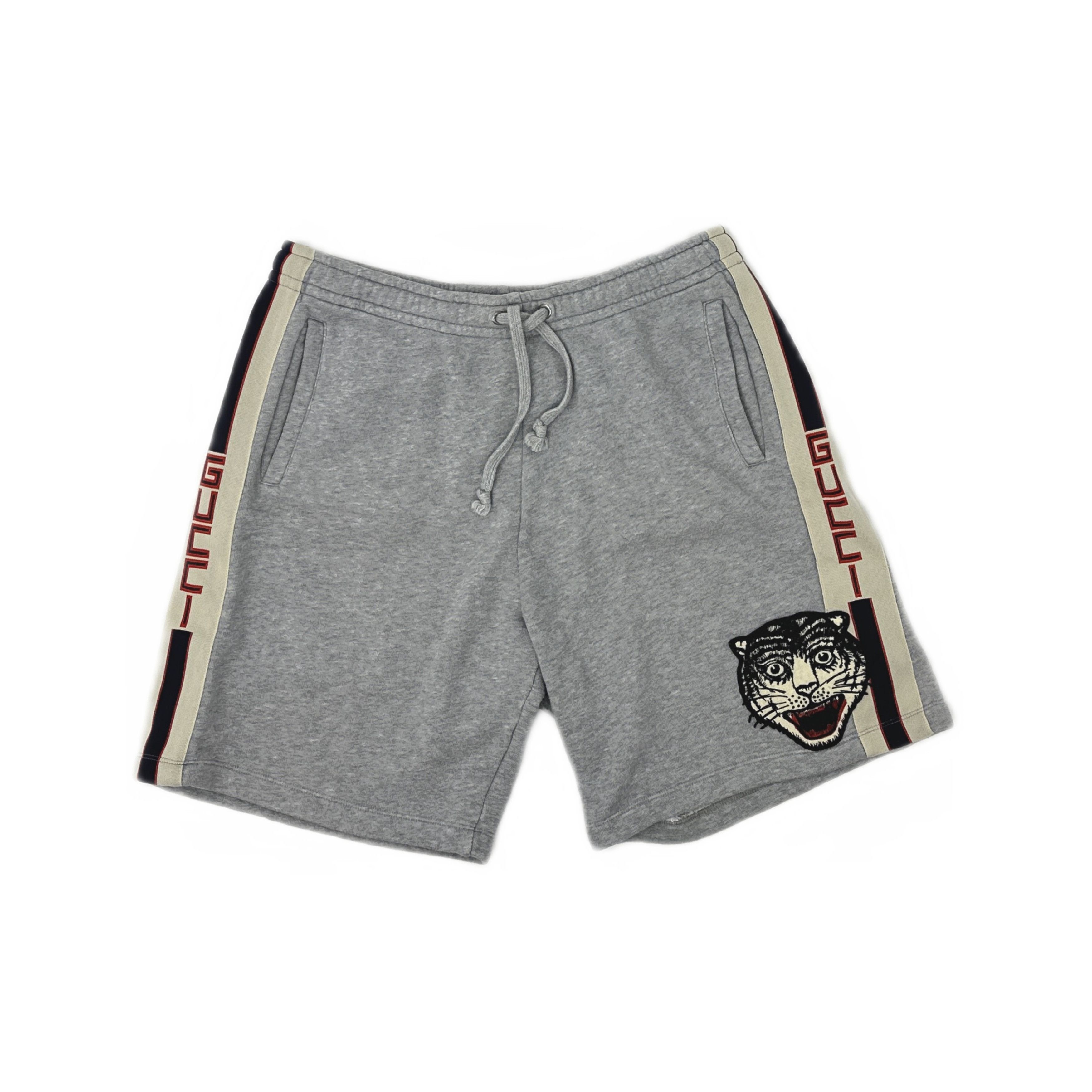 Gucci Gucci Tiger Embroidered Logo Shorts Size L Size US 34 / EU 50 - 1 Thumbnail