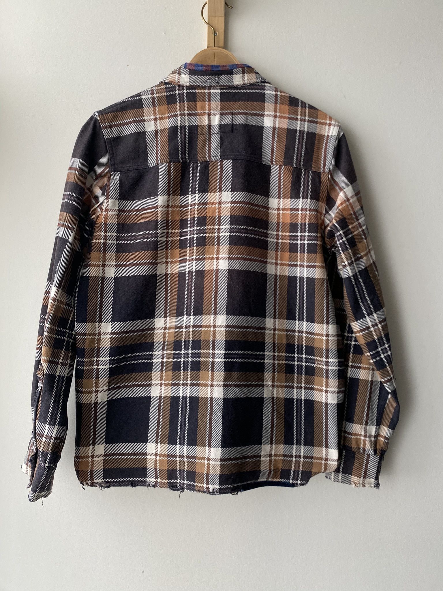 Kapital DISTRESSED VINTAGE WASH CHECK SHIRT Size US M / EU 48-50 / 2 - 2 Thumbnail