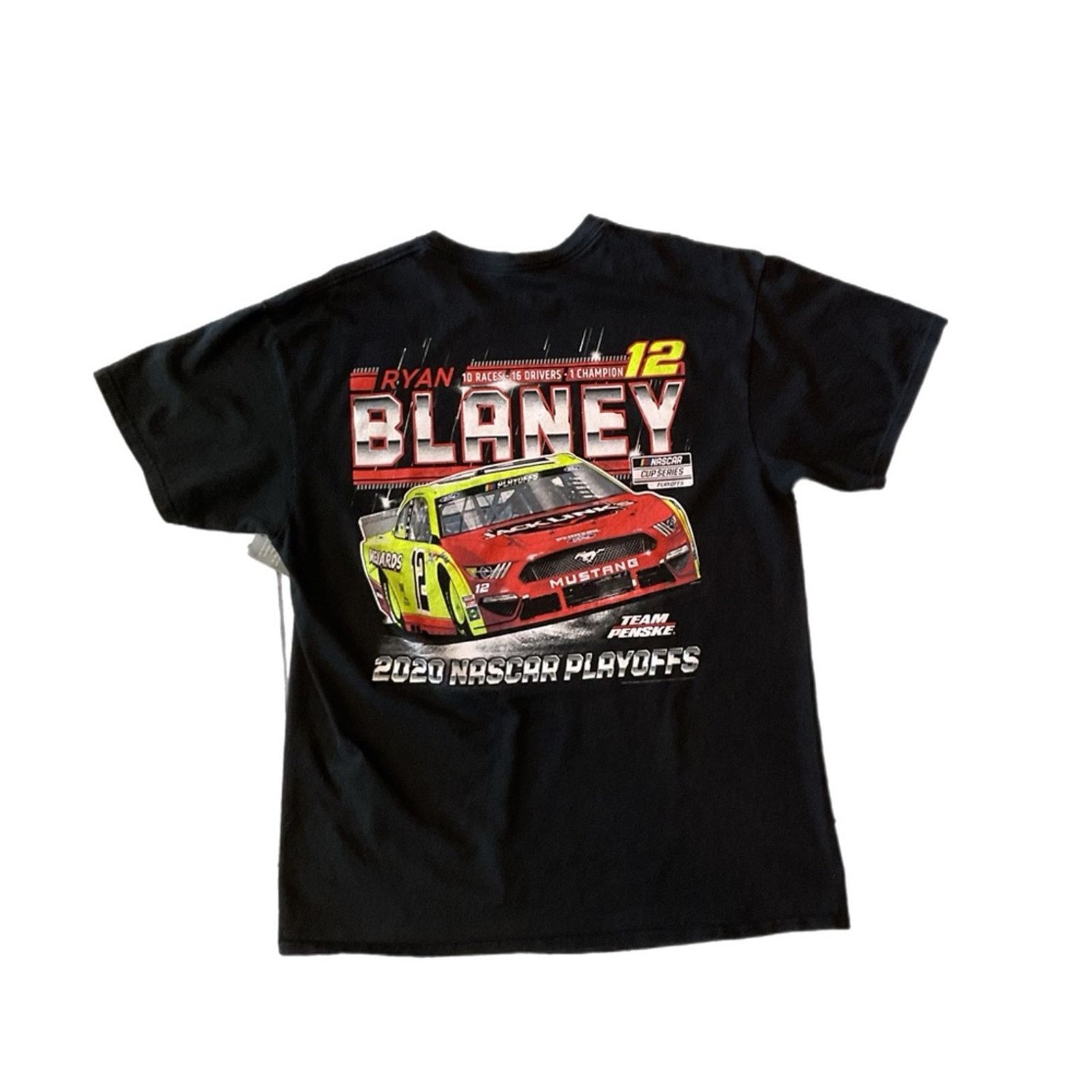 Vintage Team Penske NASCAR Cup Series #12 (Ryan Blaney) T-Shirt Size US L / EU 52-54 / 3 - 2 Thumbnail