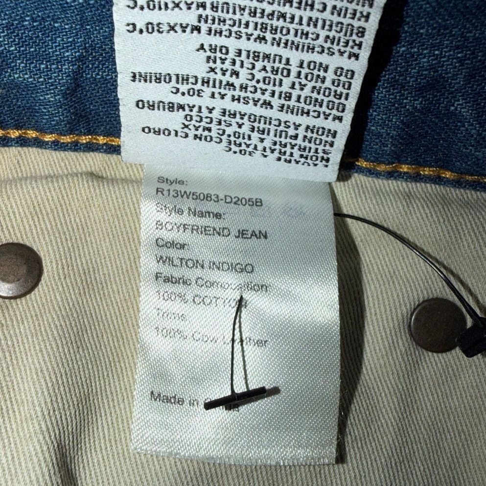 R13 R13 NWT Alice Straight Jeans Size 30" / US 8 / IT 44 - 4 Thumbnail
