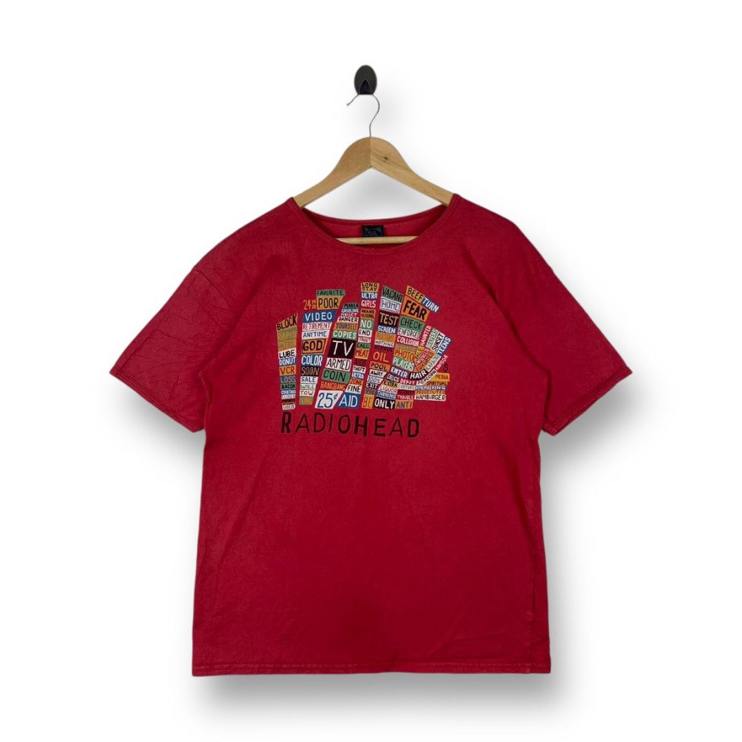 Other Vintage 2003 Radiohead Hail to the Thief W.A.S.T.E. Tee Size US M / EU 48-50 / 2 - 1 Thumbnail