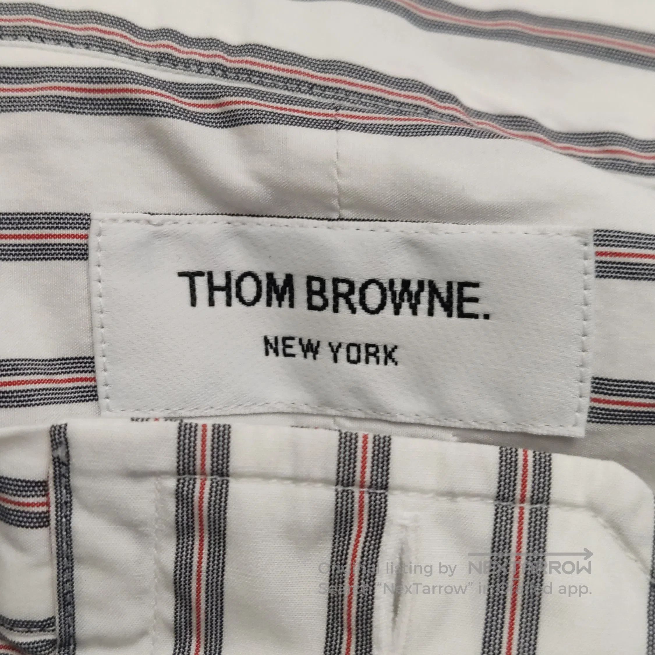 Thom Browne Thom Browne Striped Cotton Collared Shirt XS. Size US XS / EU 42 / 0 - 7 Thumbnail