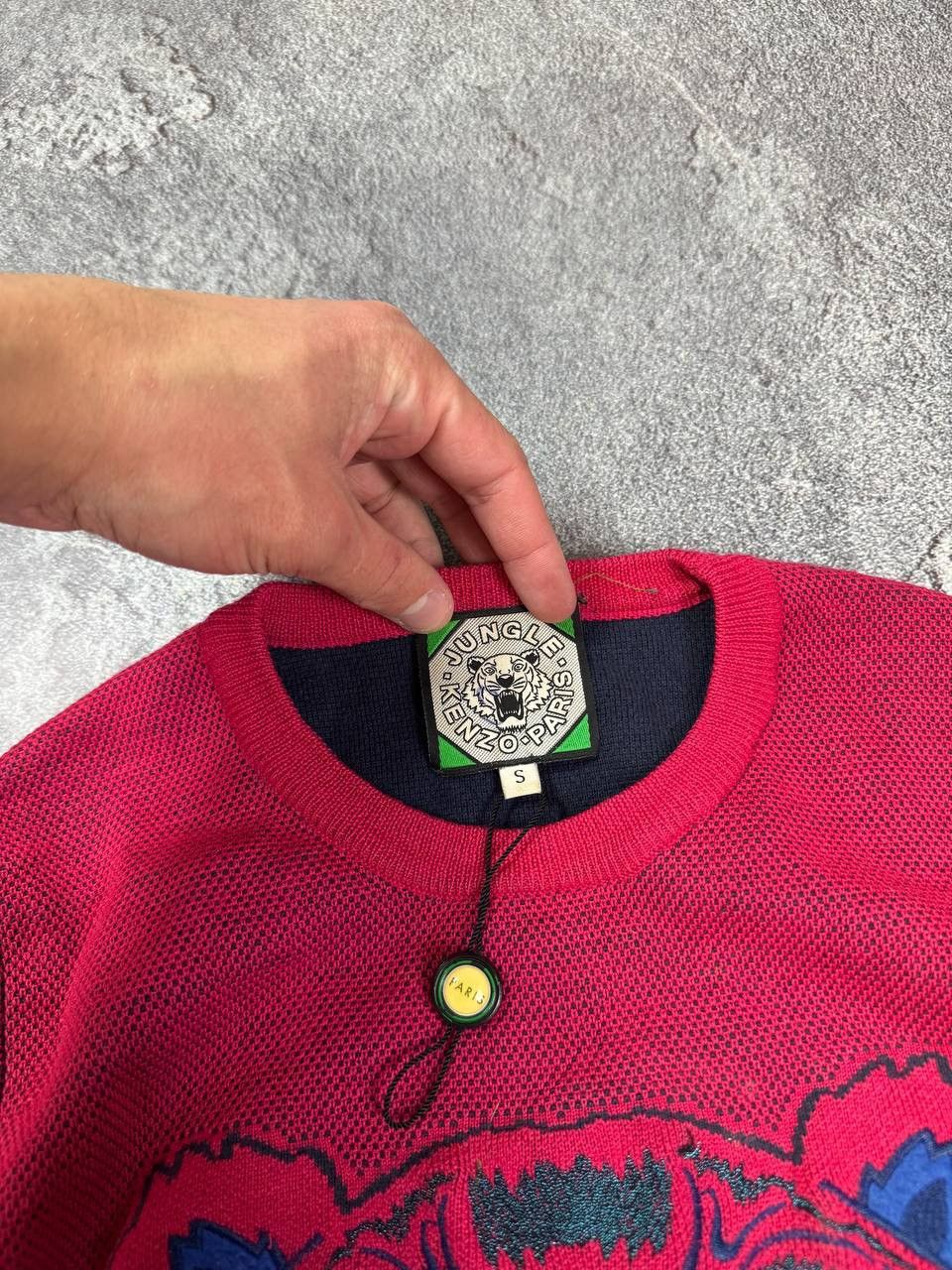 Designer × Kenzo Kenzo jungle Paris Tiger logo Sweatshirt Size S / US 4 / IT 40 - 3 Thumbnail