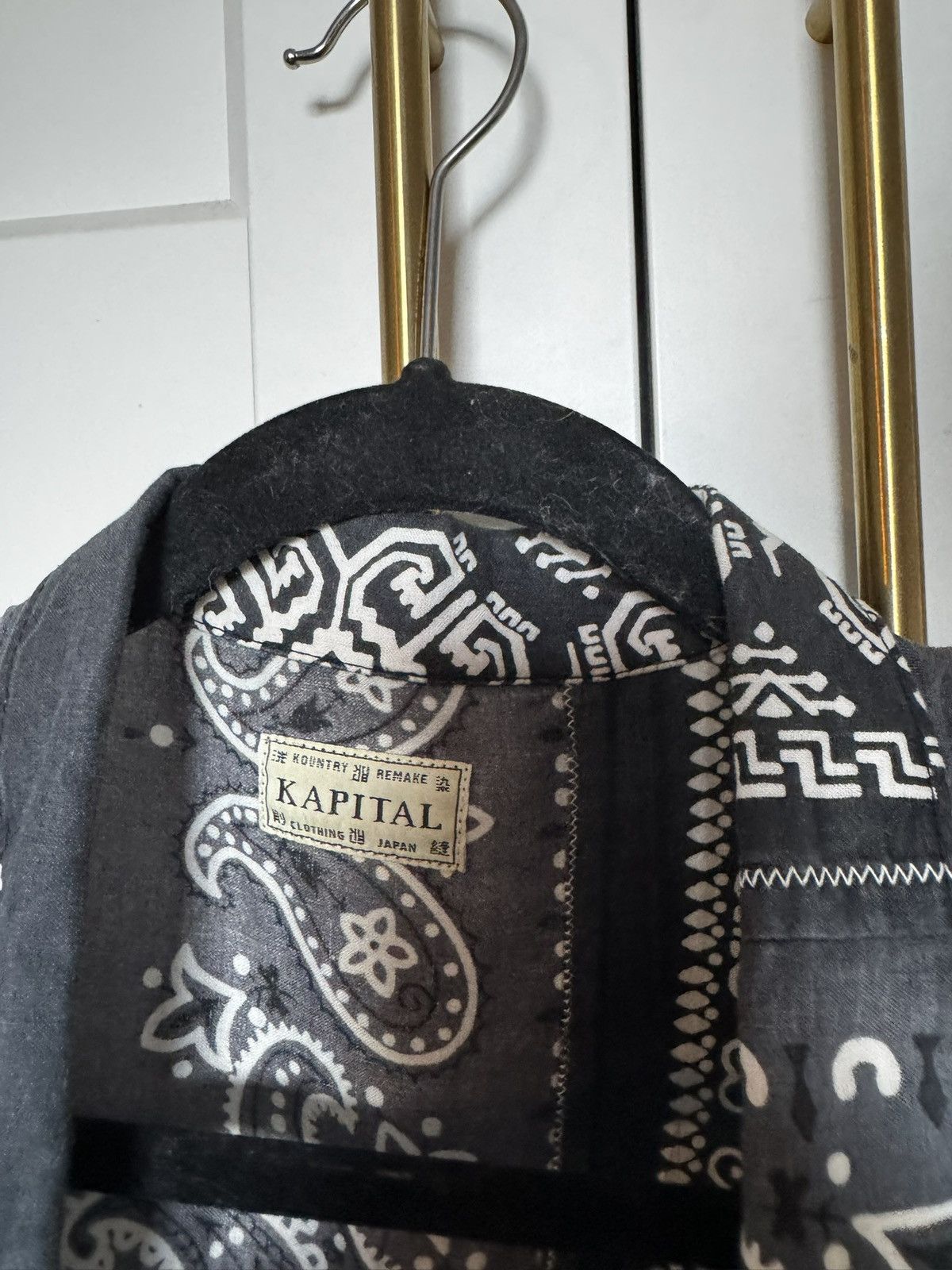 Kapital Kapital Bandana Patchwork Shirt Size US L / EU 52-54 / 3 - 4 Thumbnail